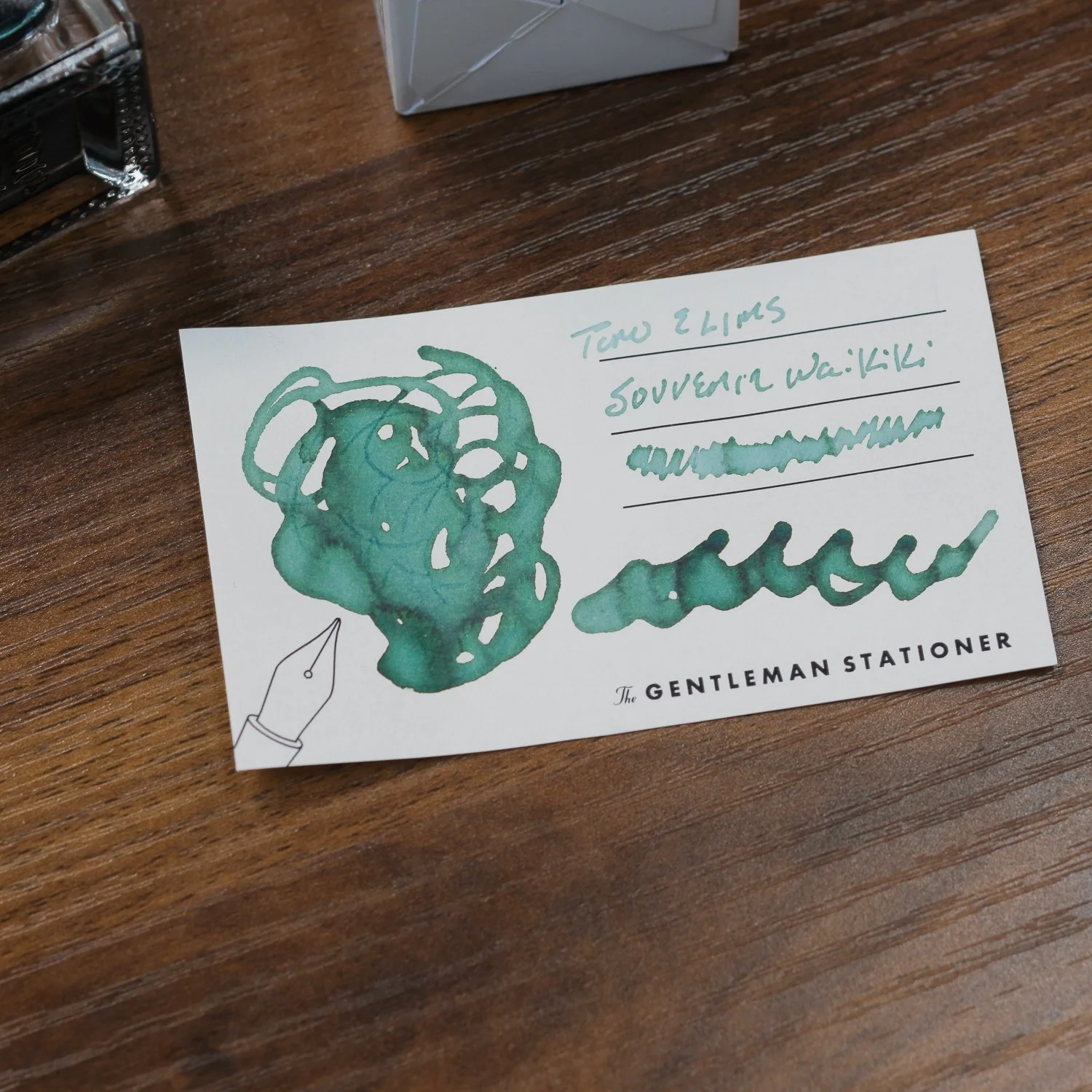 Tono & Lims Friendship Line ink Swatch Souvenir Waikiki