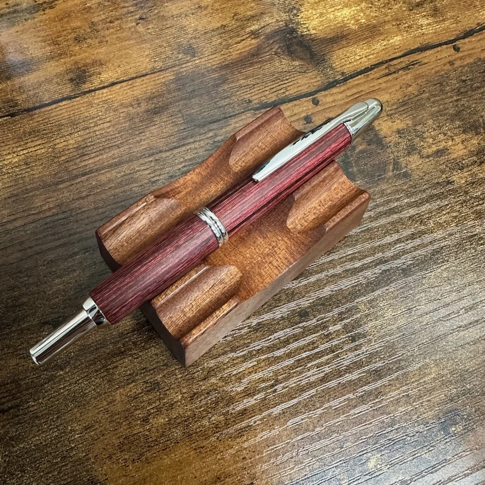 Pilot Birchwood Vanishing Point Capless Fountain Pen — The