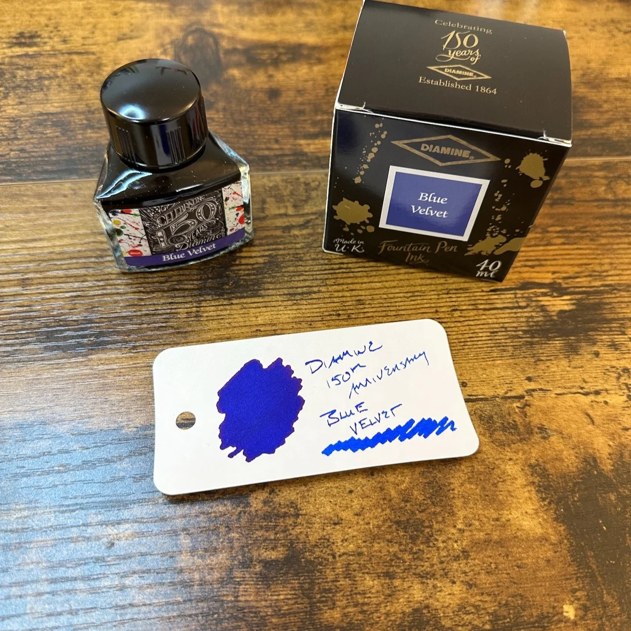 Diamine 150th Anniversary Blue Velvet