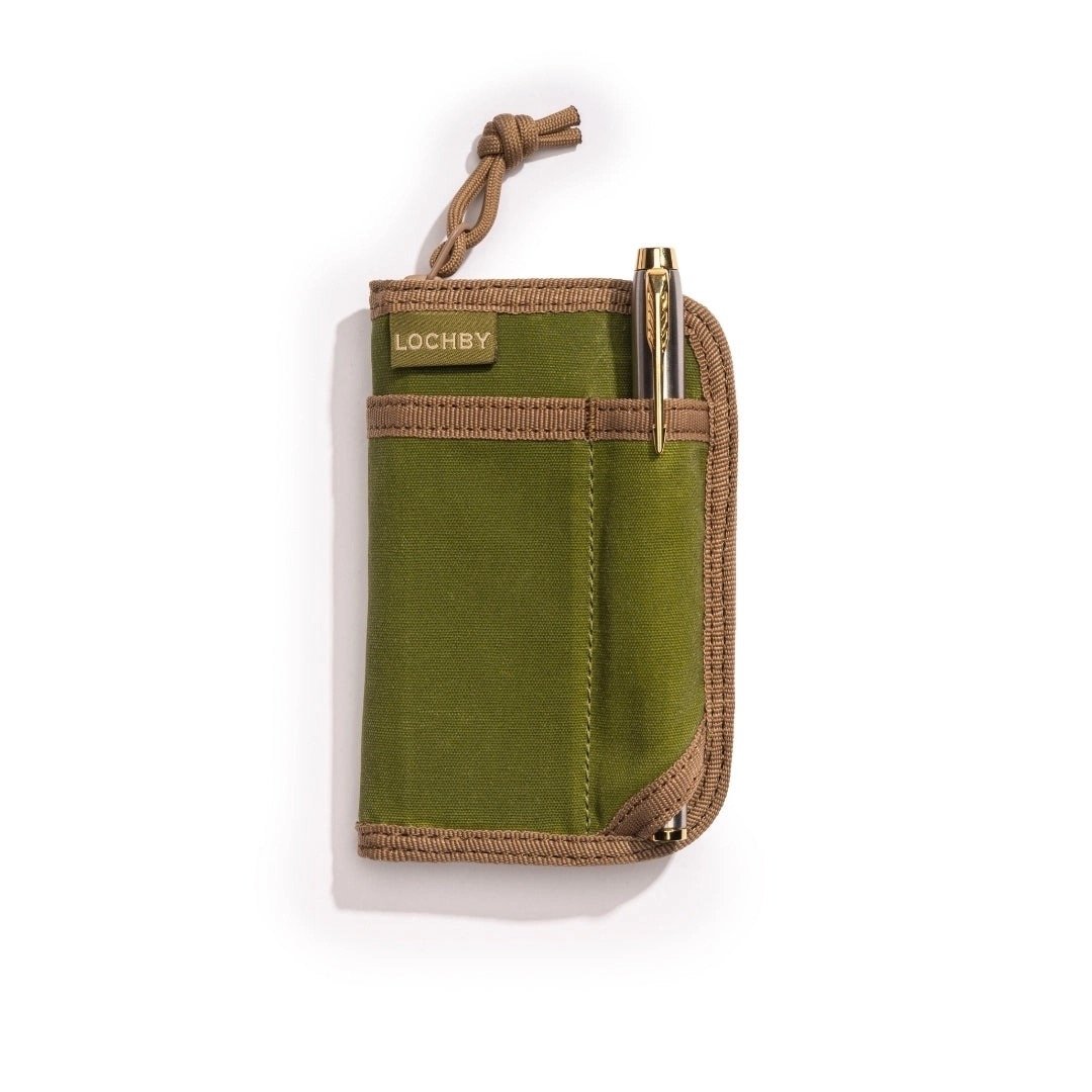 Lochby Mini Pocket Journal (Olive)