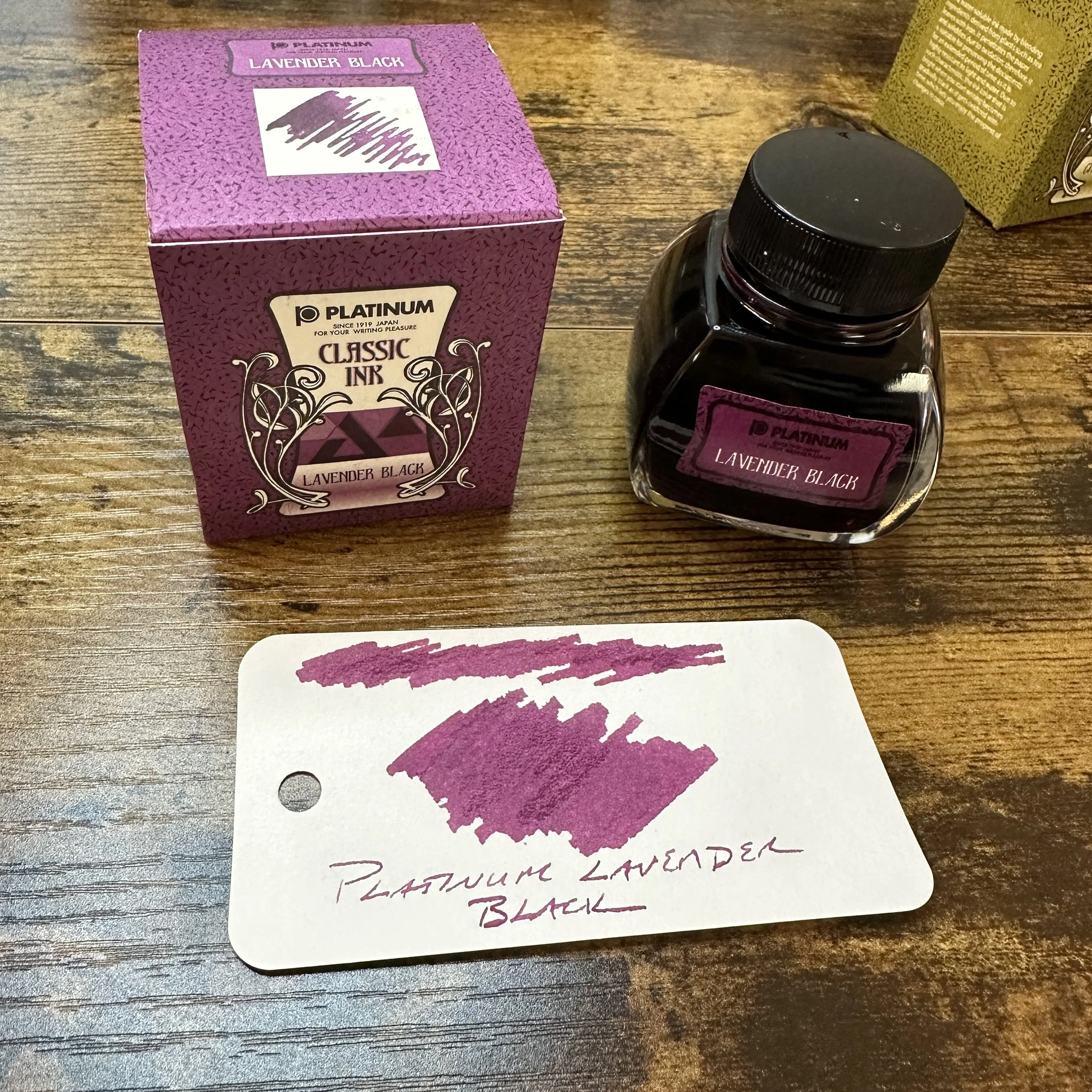 Platinum Classic Inks Lavender Black