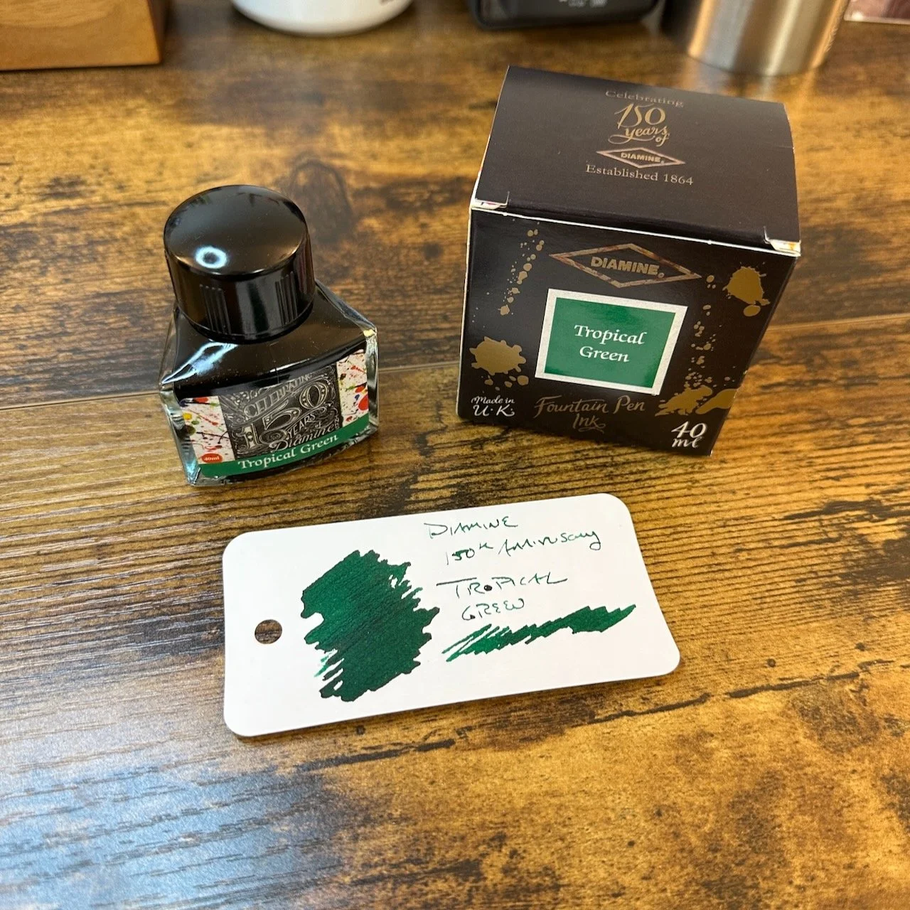 Diamine 150th Anniversary Tropical Green