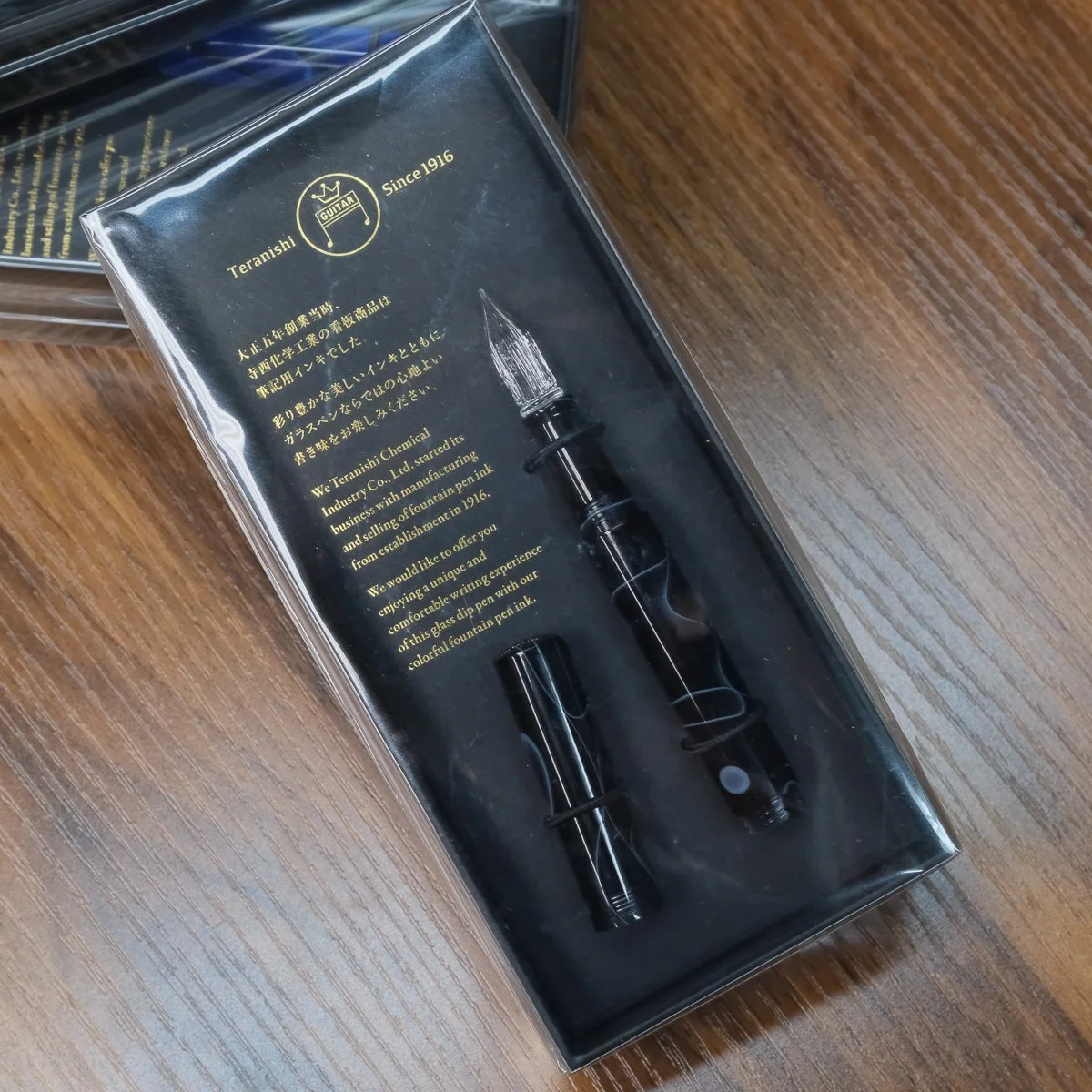 Teranishi Glass Pen Black