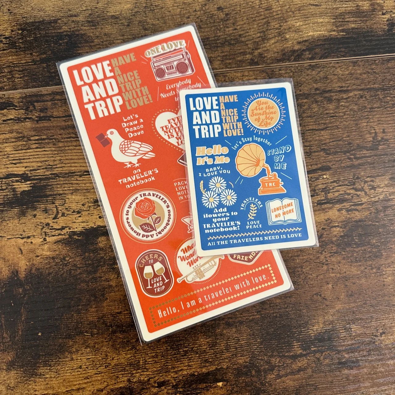 Traveler's Notebook Plastic Sheet / Pencil Board 2025 — The Gentleman