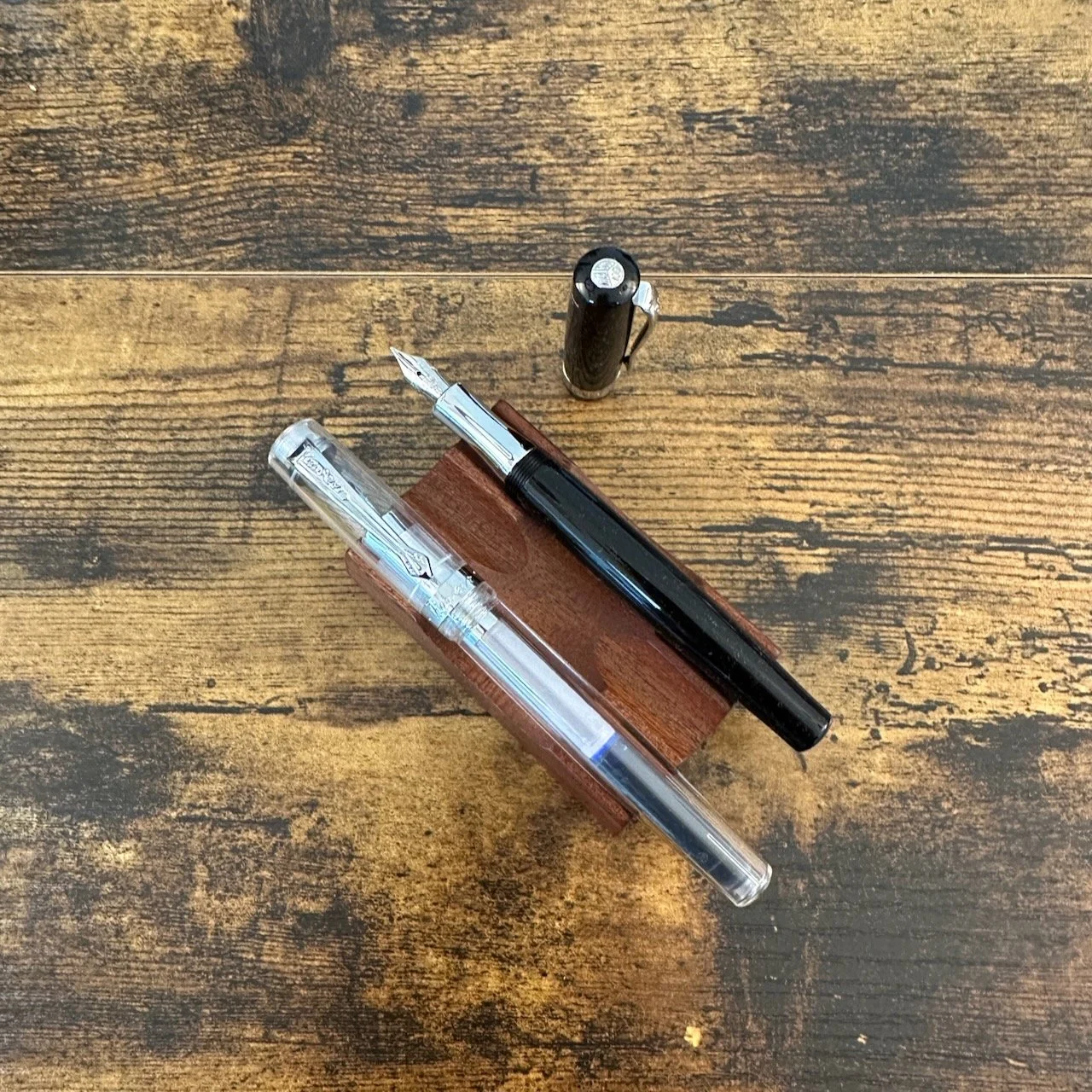 Kaweco Student Fountain Pen Clear and Black