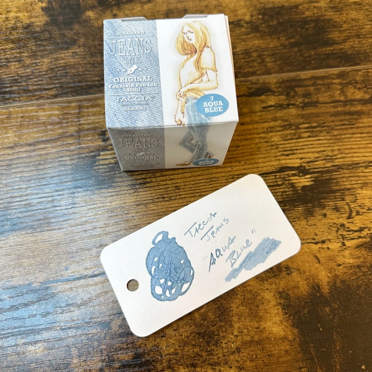 Taccia Jeans Series No. 7 Aqua Blue