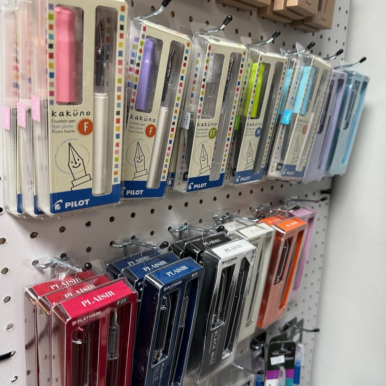 Pens for Beginners in the T.G.S. Warehouse