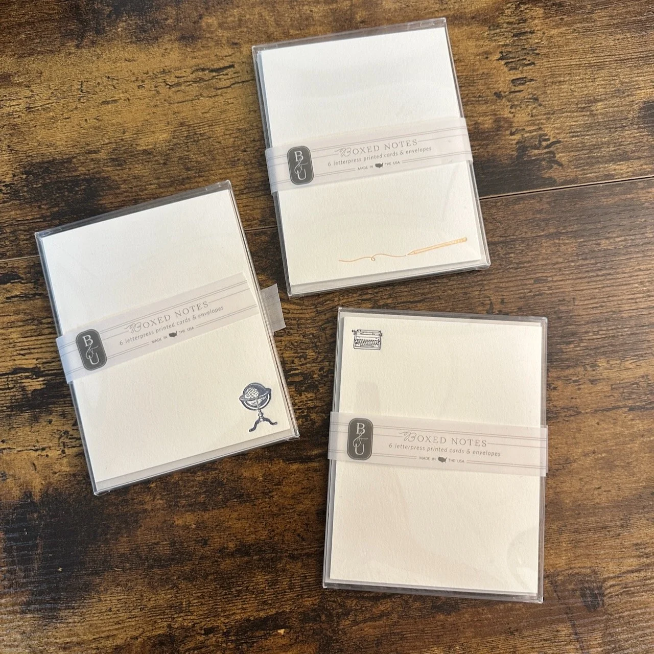 Belle & Union Icon Notecards