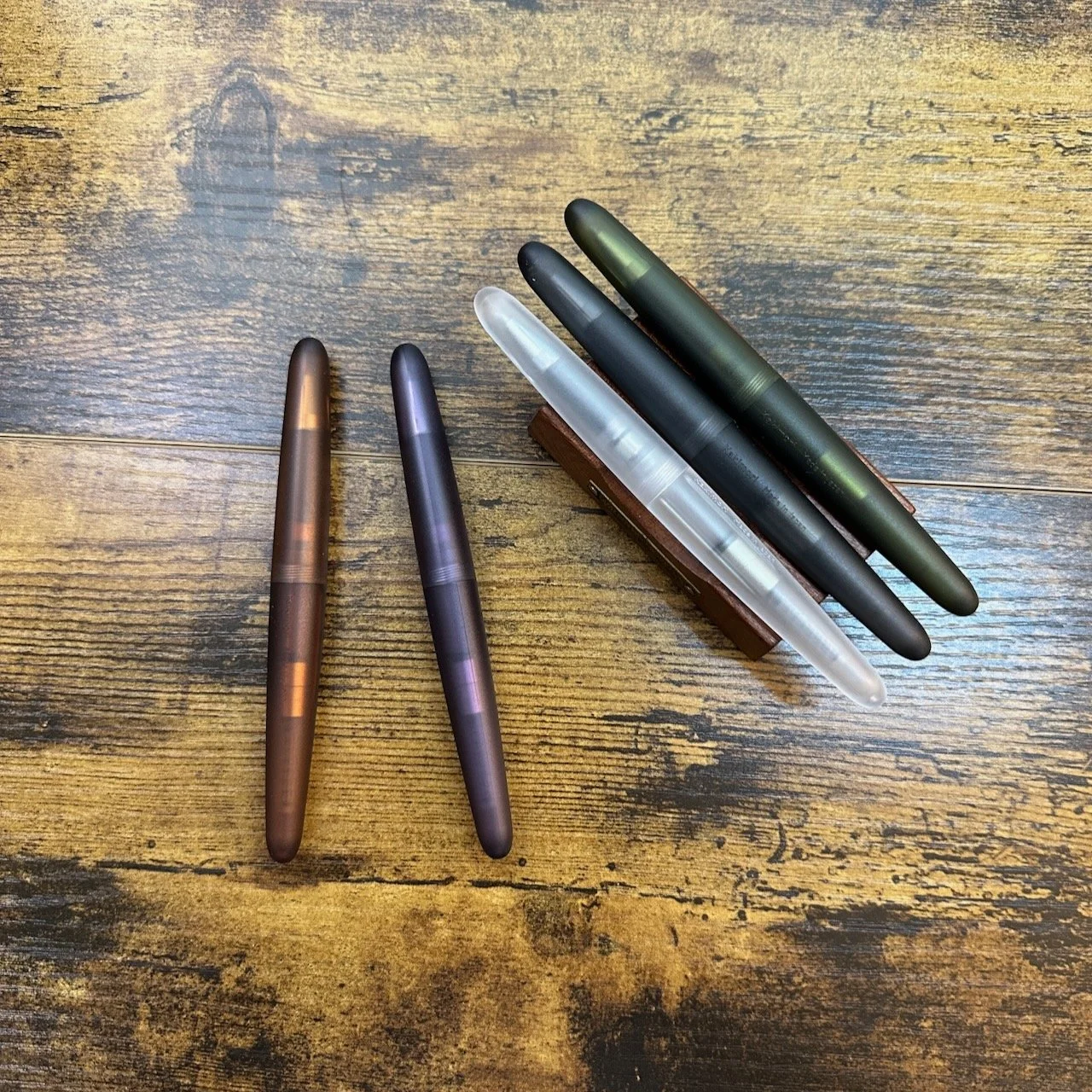 Kakimori Frost Fountain and InkBall Pens