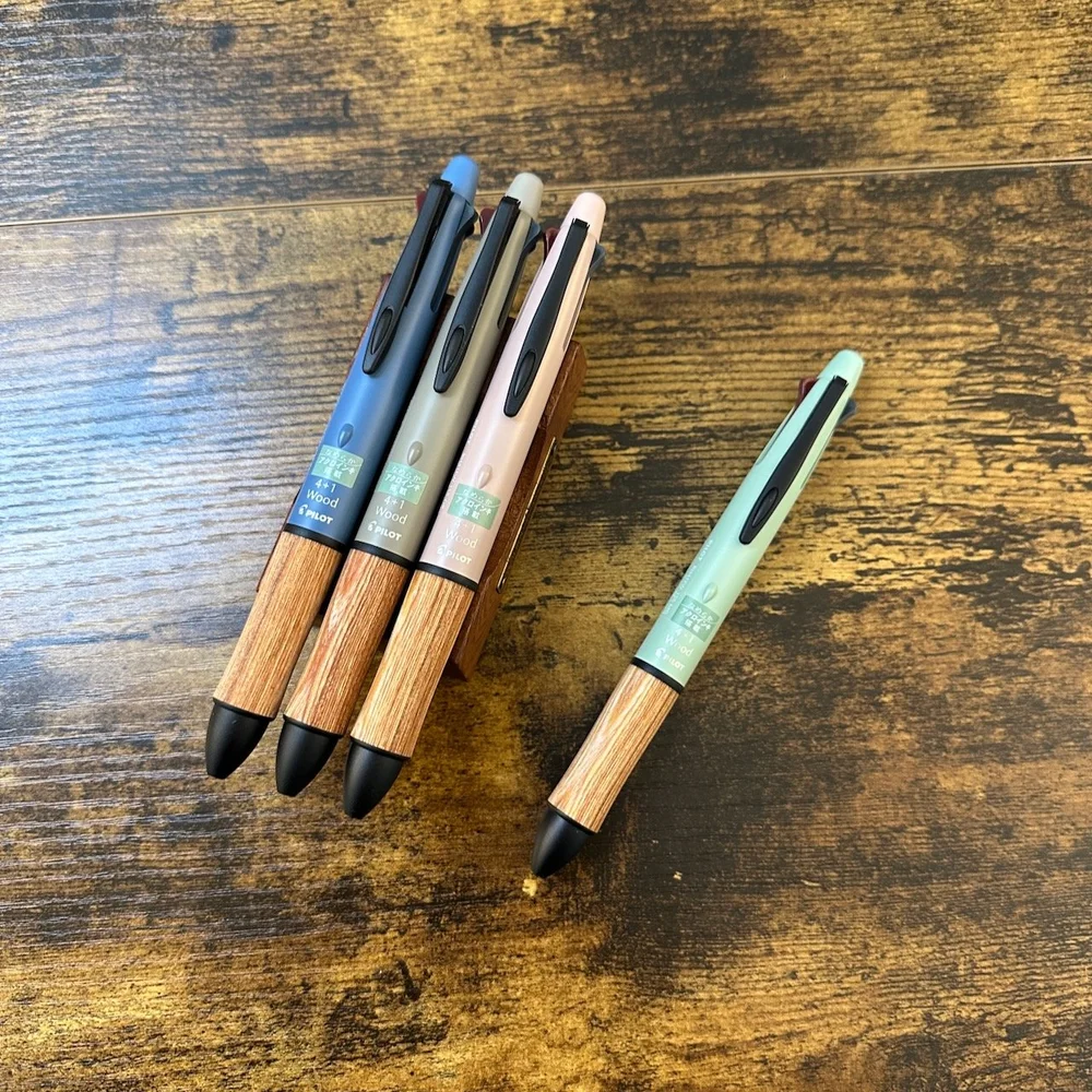 筆記具 PILOT 4+1 WOOD Gradation-blue IMG_5606.jpeg?format=1000w