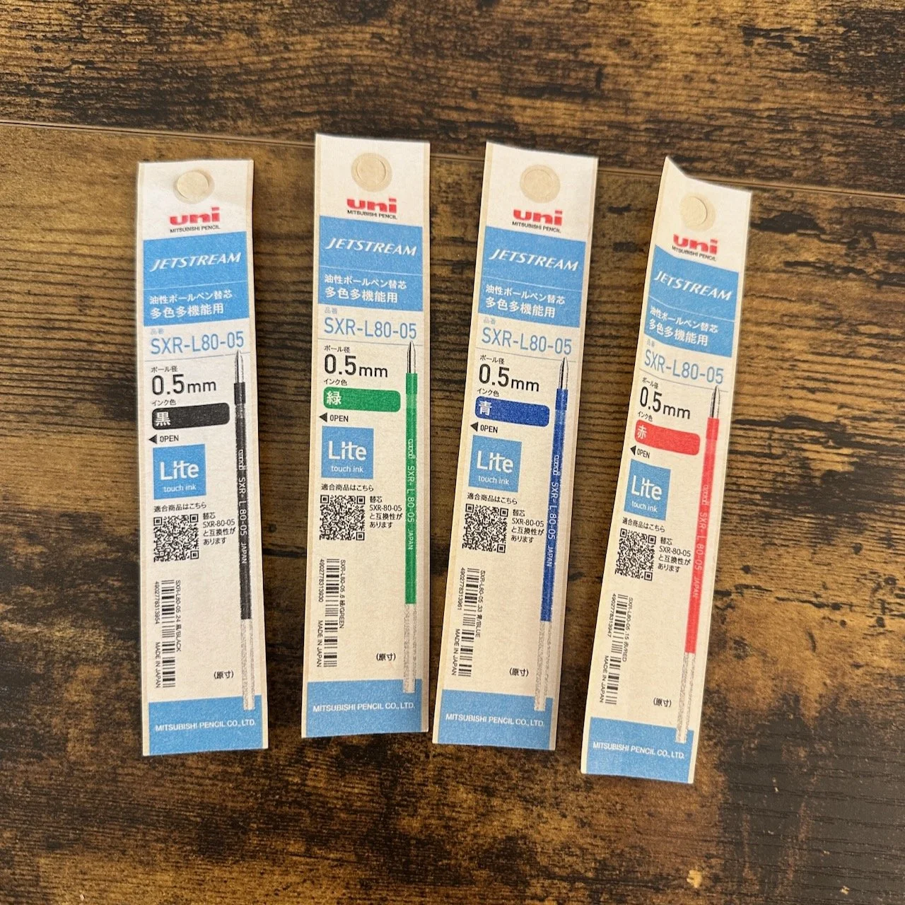 Uni Jetstream SXR-L80 Multi Pen Refills