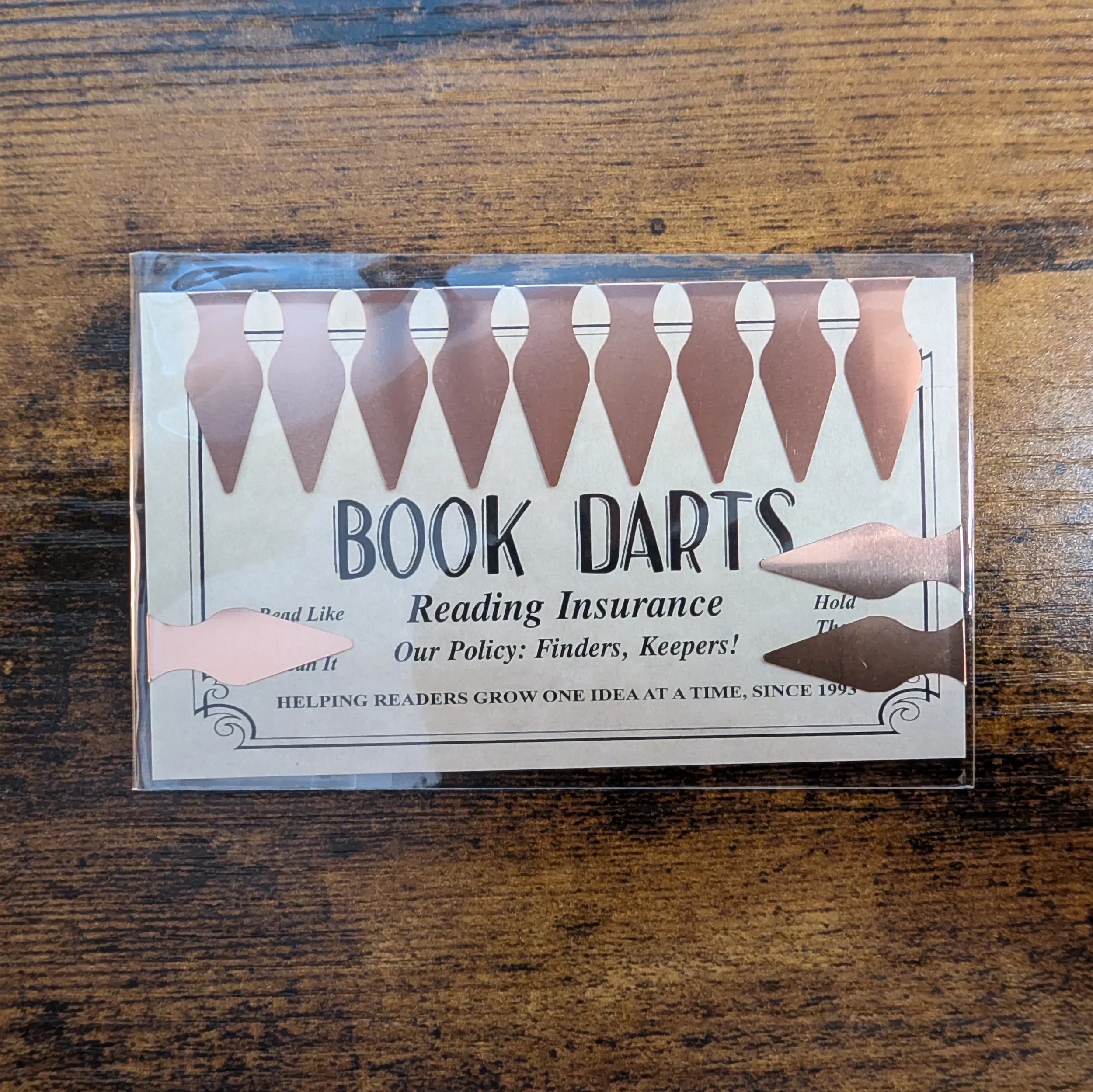 Book Darts 12-Pack Bronze