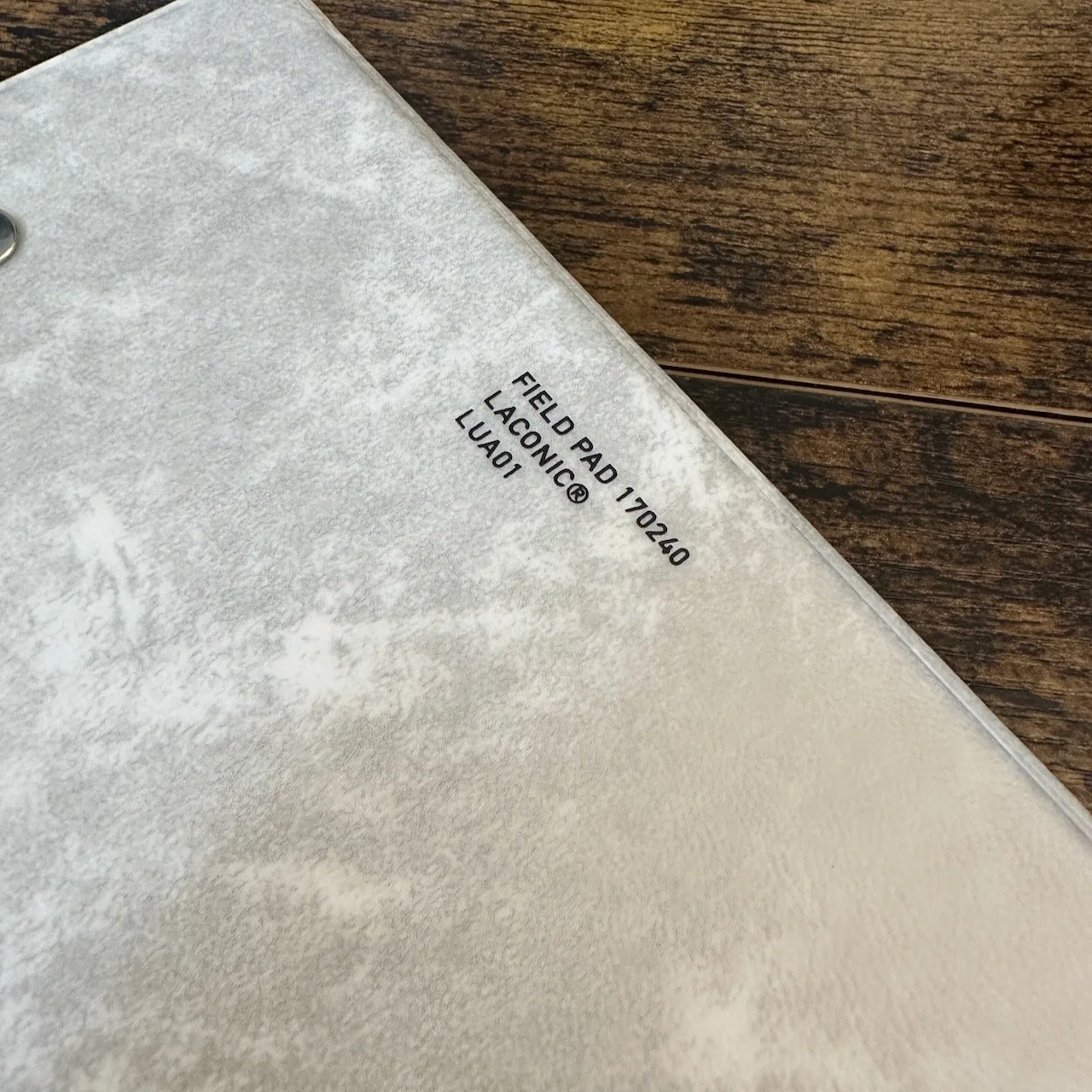 Laconic Field Pad A5 Portfolio (Grey Logo)