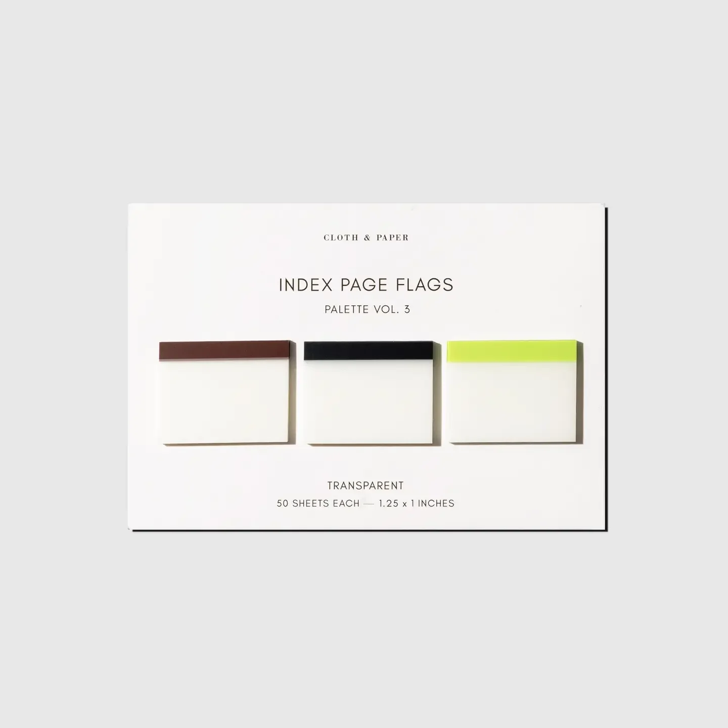 Cloth & Paper Index Tabs Pack