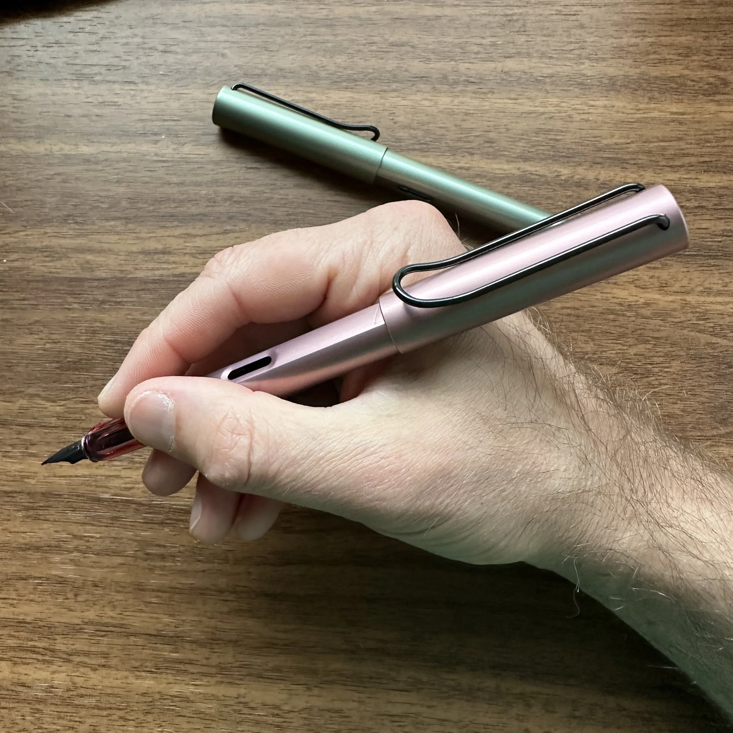 Lamy AL-Star Fountain Pen Autumn Pink Posted In-Hand