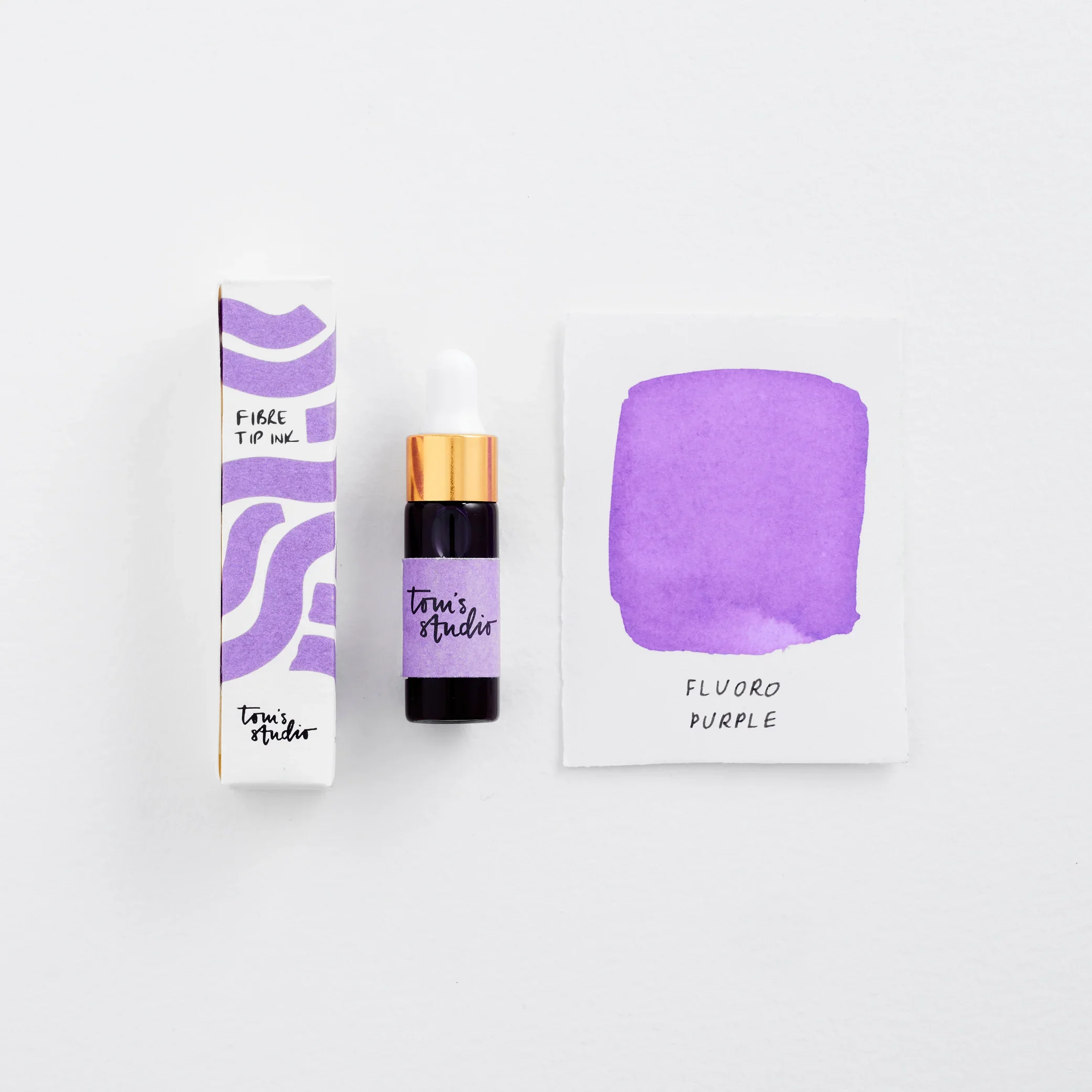 Tom's Studio Fluoro Highlighter Inks Mini Purple