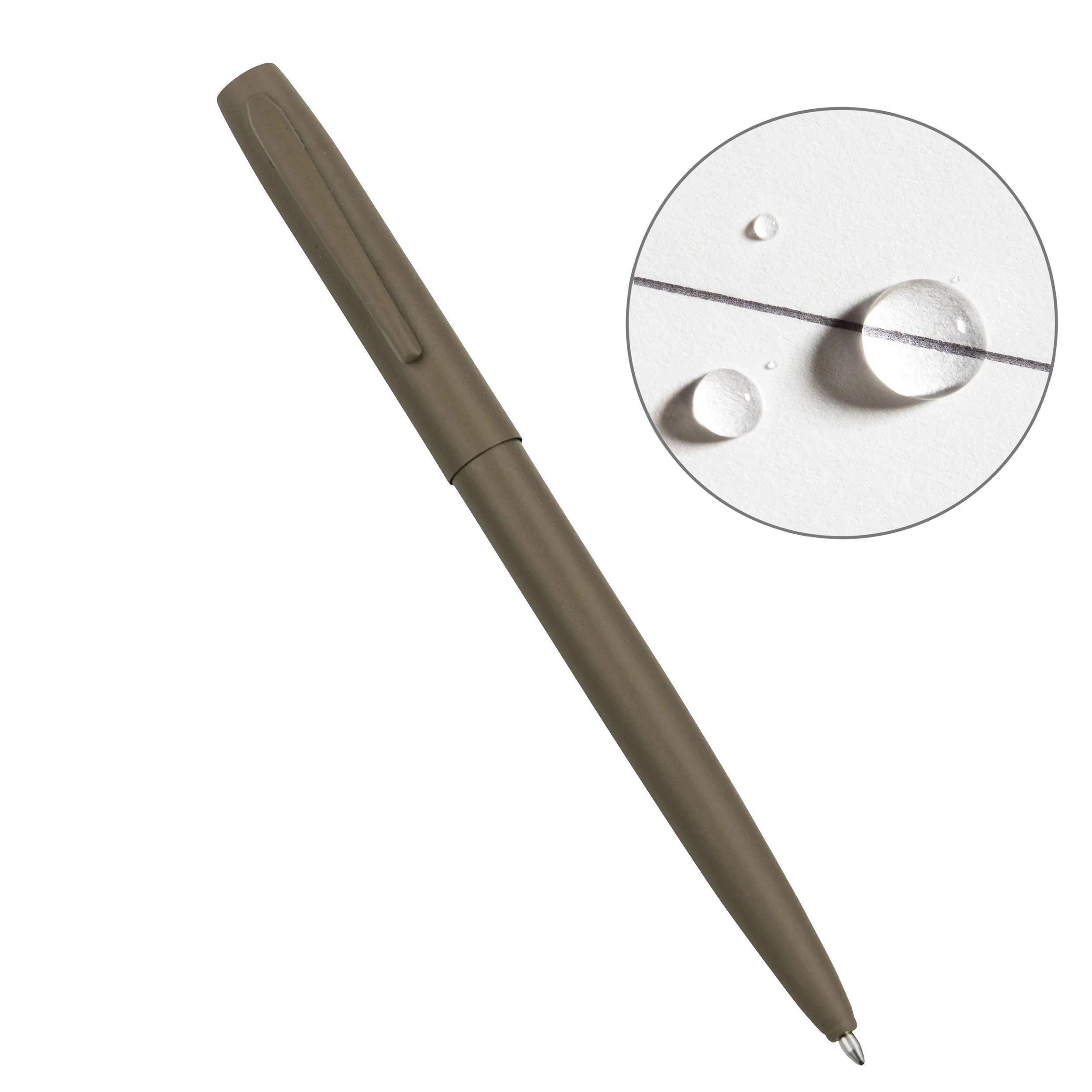 Rite in the Rain Dark Tan Clicker Pen (Stock)