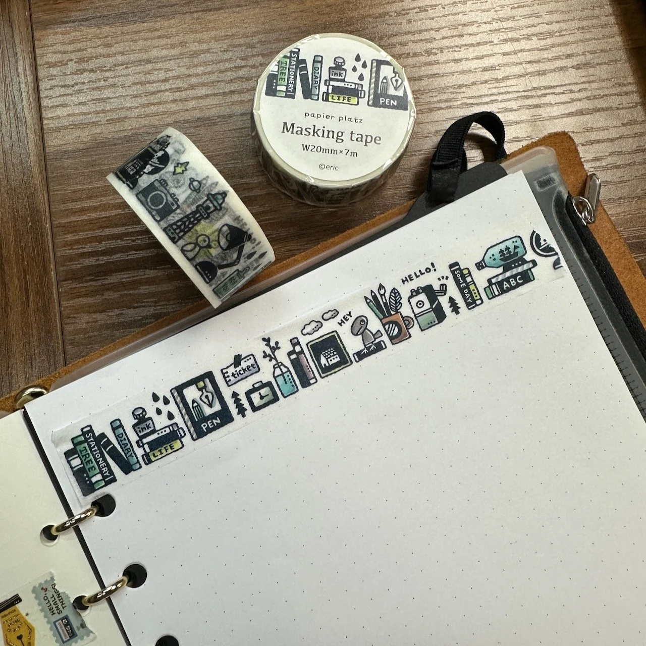 Papier Platz x Eric Washi Tapes Bookshelf