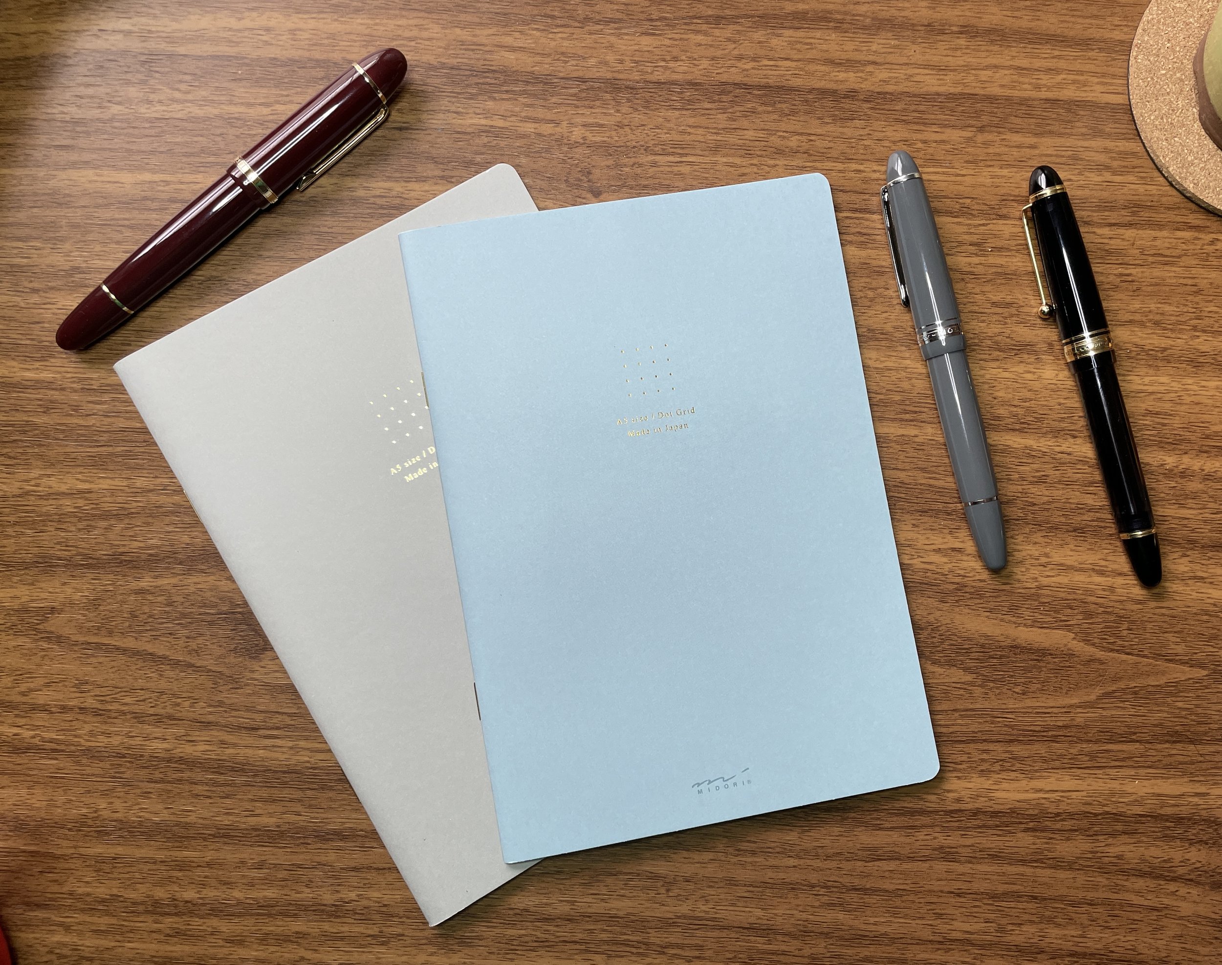 Midori Clear Soft Pen Case - Blue