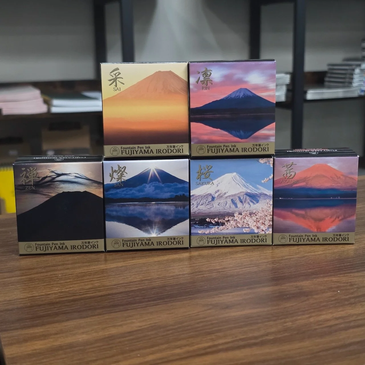 Teranishi Fujiyama Ink Bottles