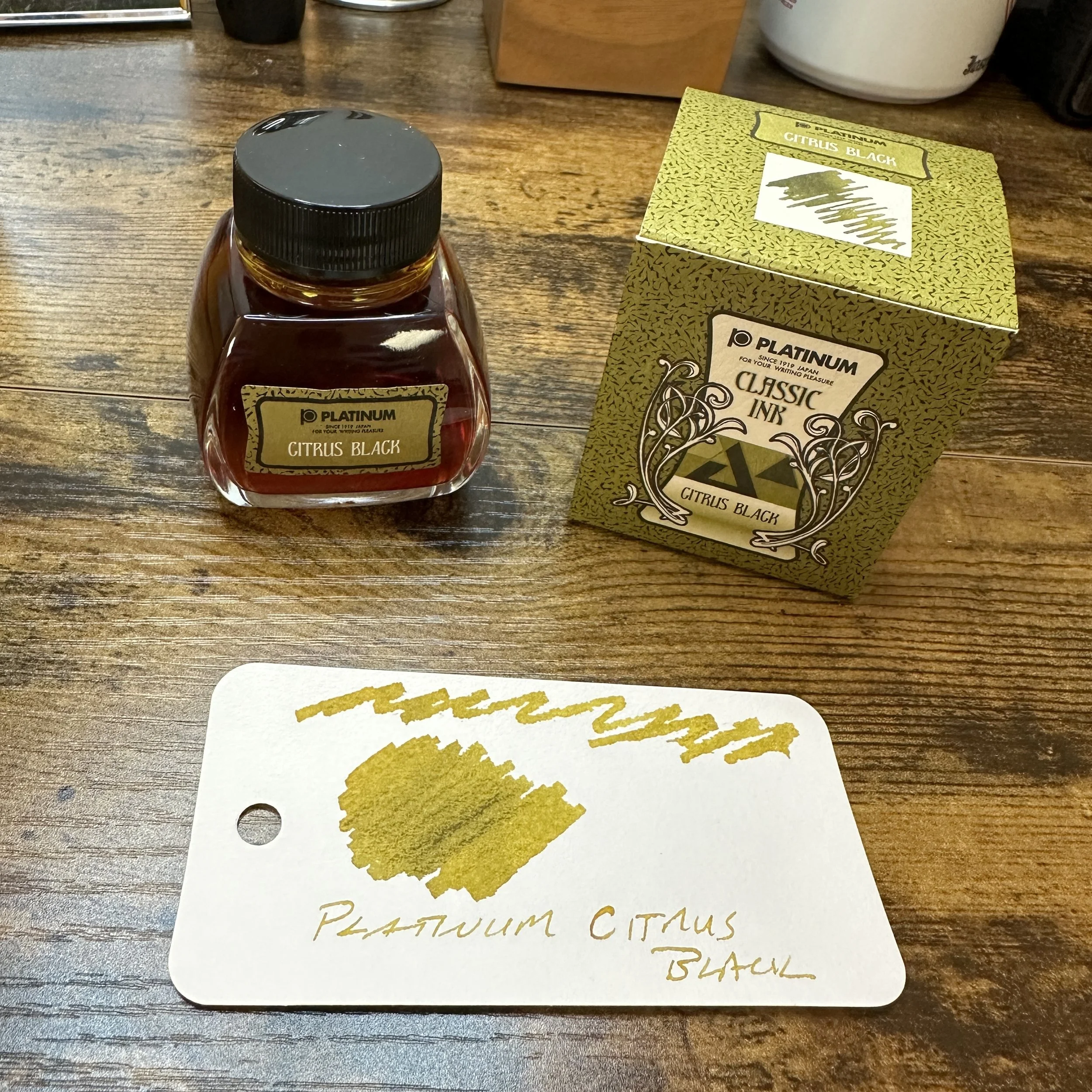 Platinum Classic Ink Citrus Black