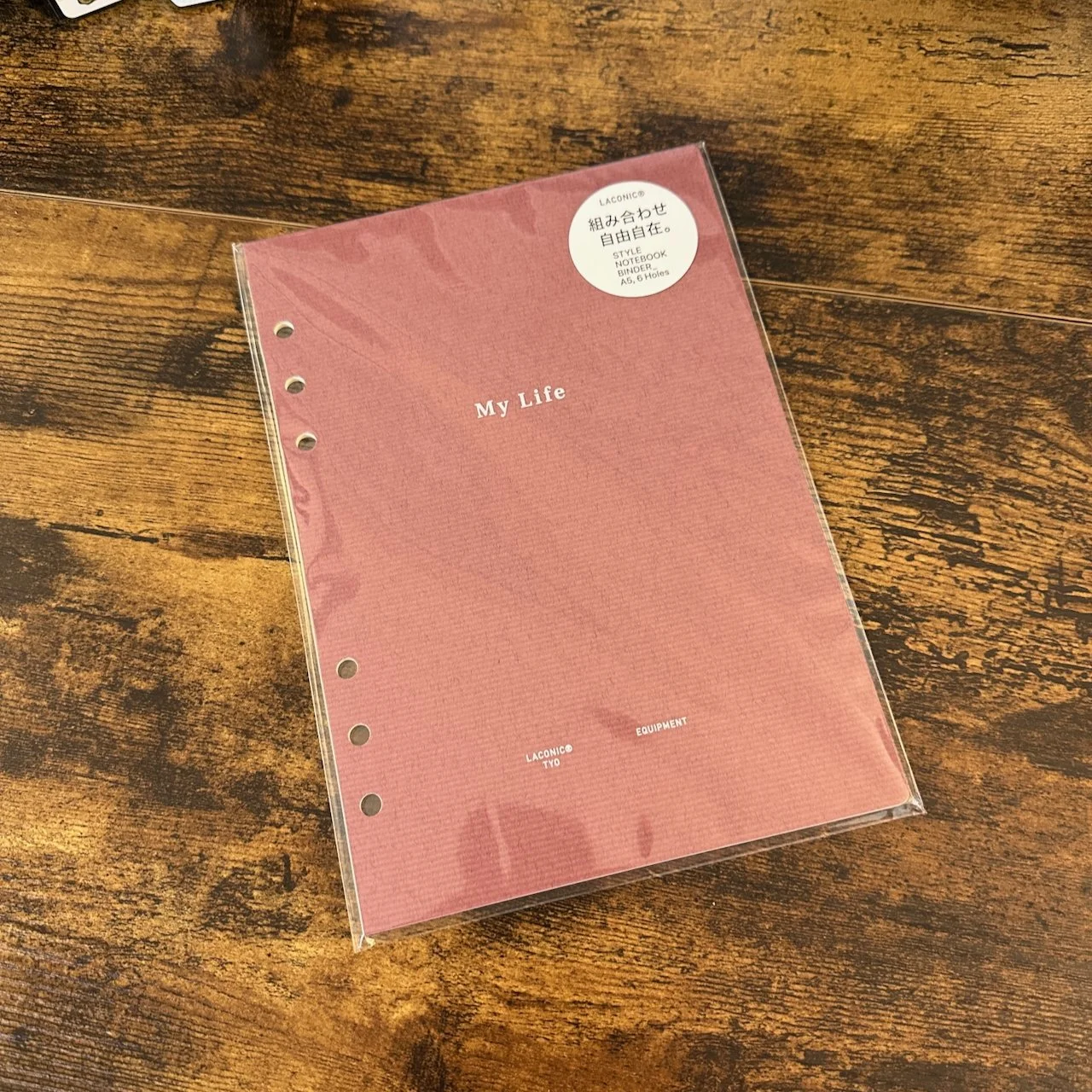 Laconic 6-Ring Binder Insert (Life)