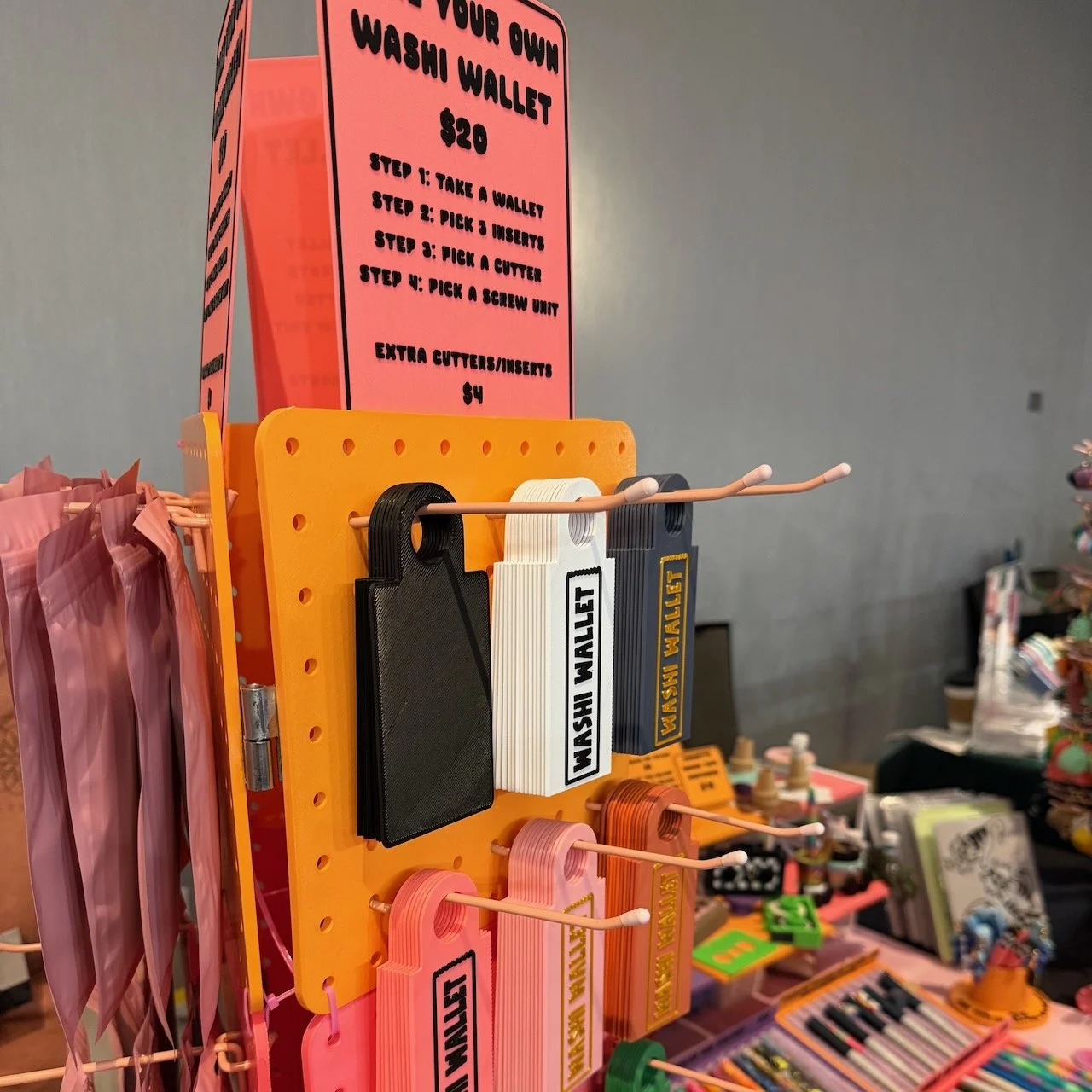 Kaleidocraft Table at the DC Pen Show