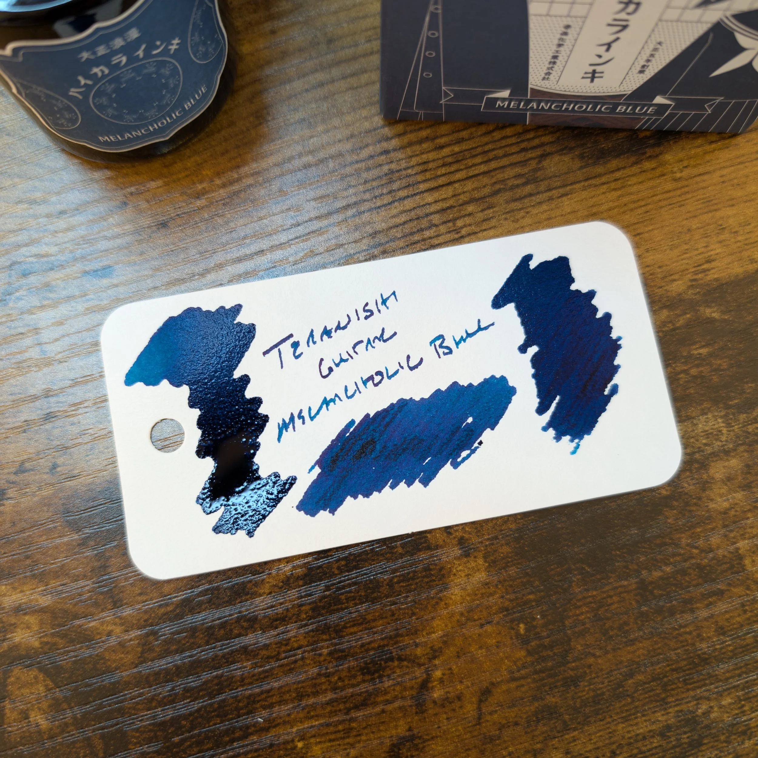 Teranishi Melancholic Blue Swatch