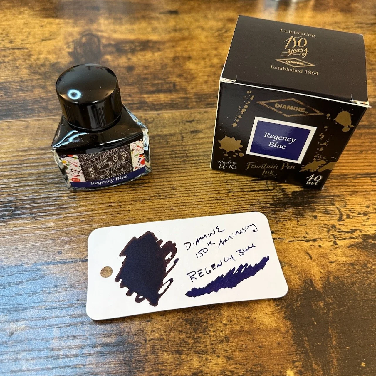 Diamine 150th Anniversary Regency Blue