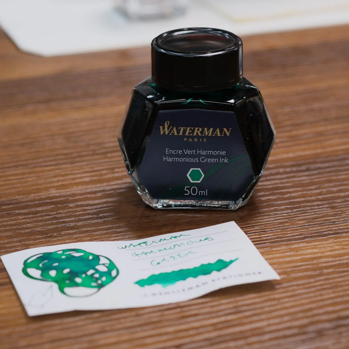 Waterman Harmonious Green Bottle