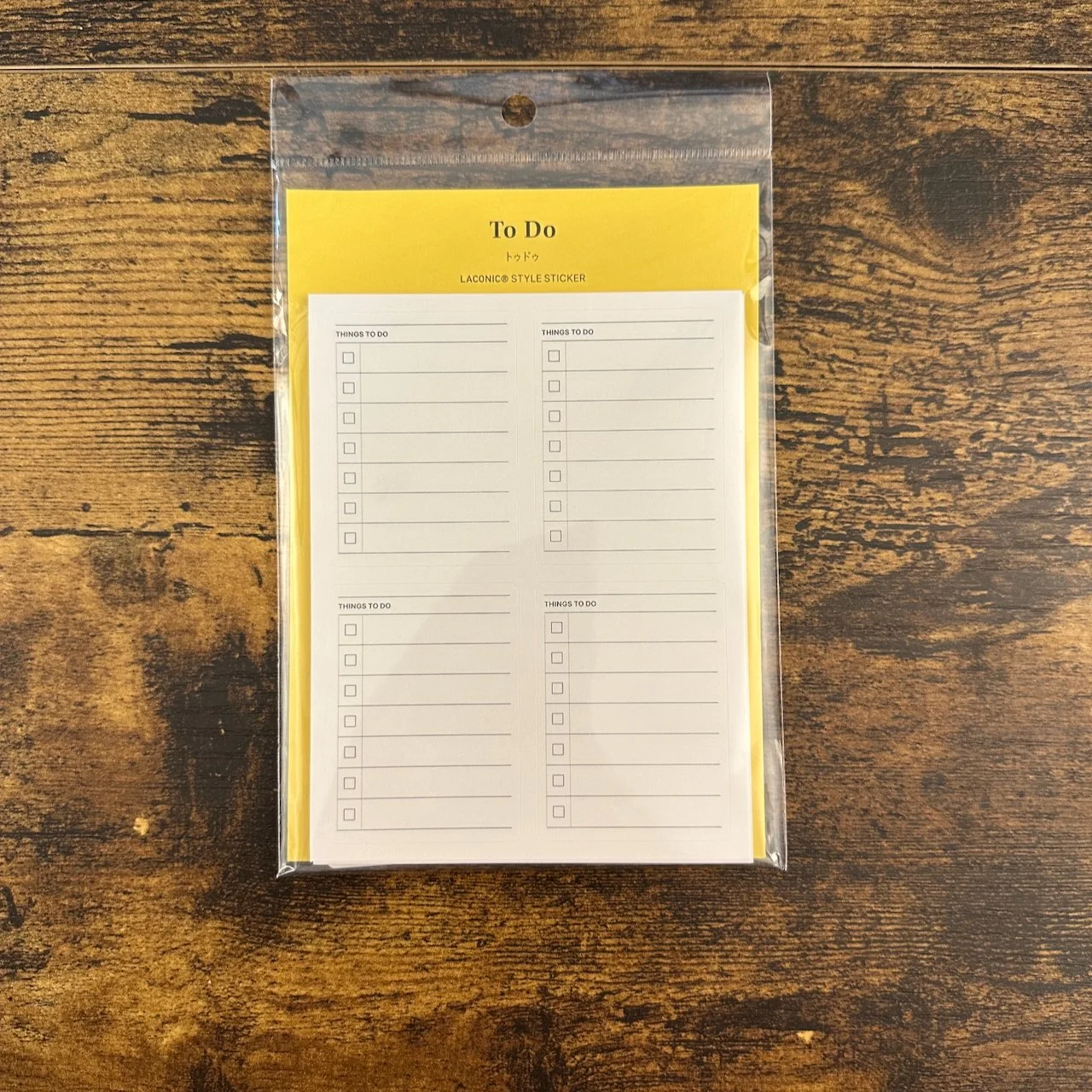 Laconic Style Planner Stickers (To Do)