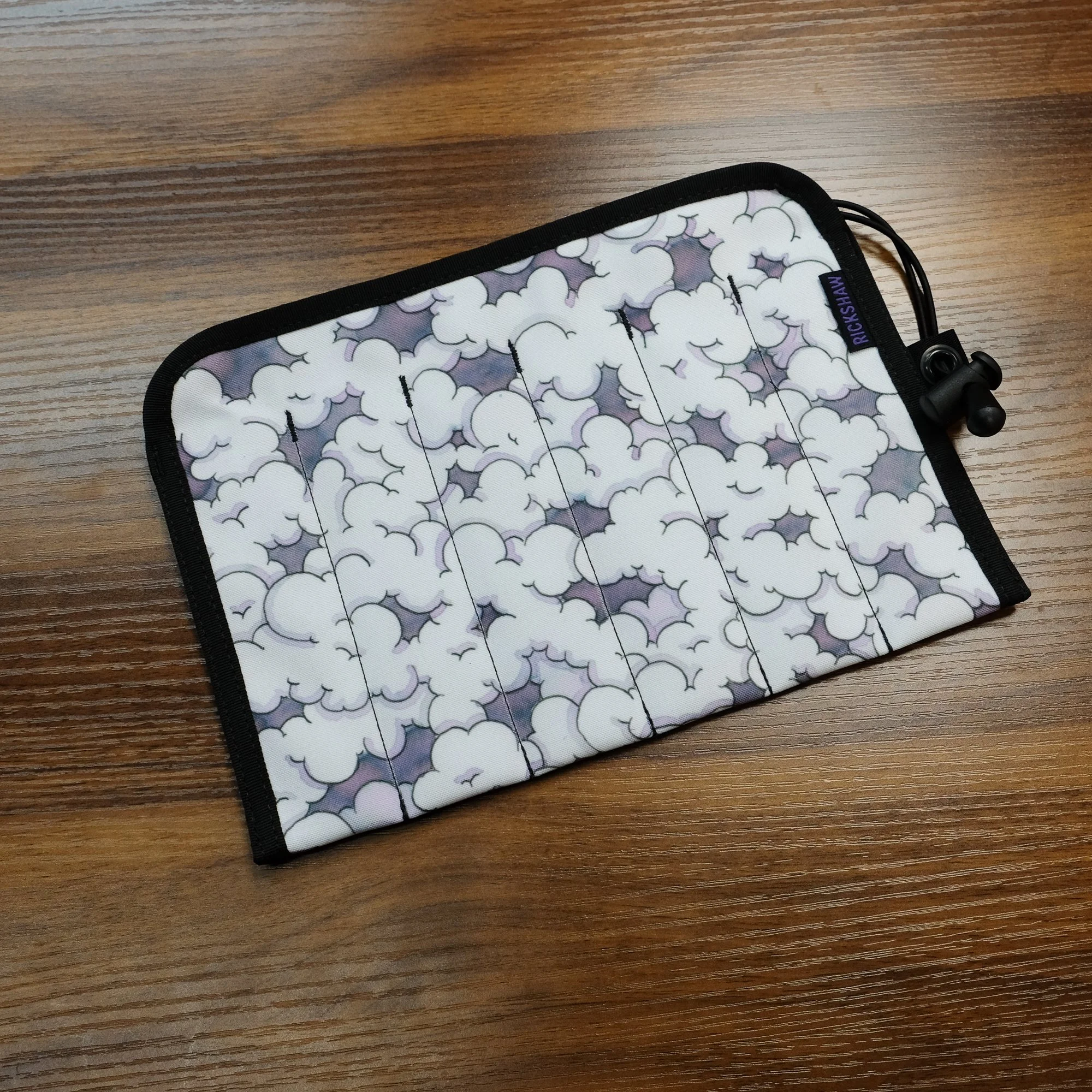 Rickshaw 6-Pen Roll in Purple Clouds