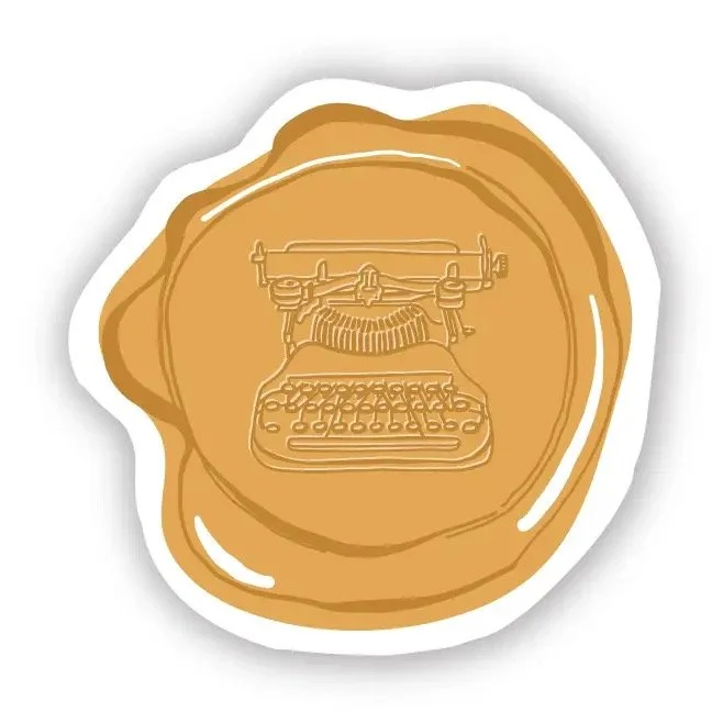 Belle & Union Vinyl Postmark Stickers (Wax Seal)