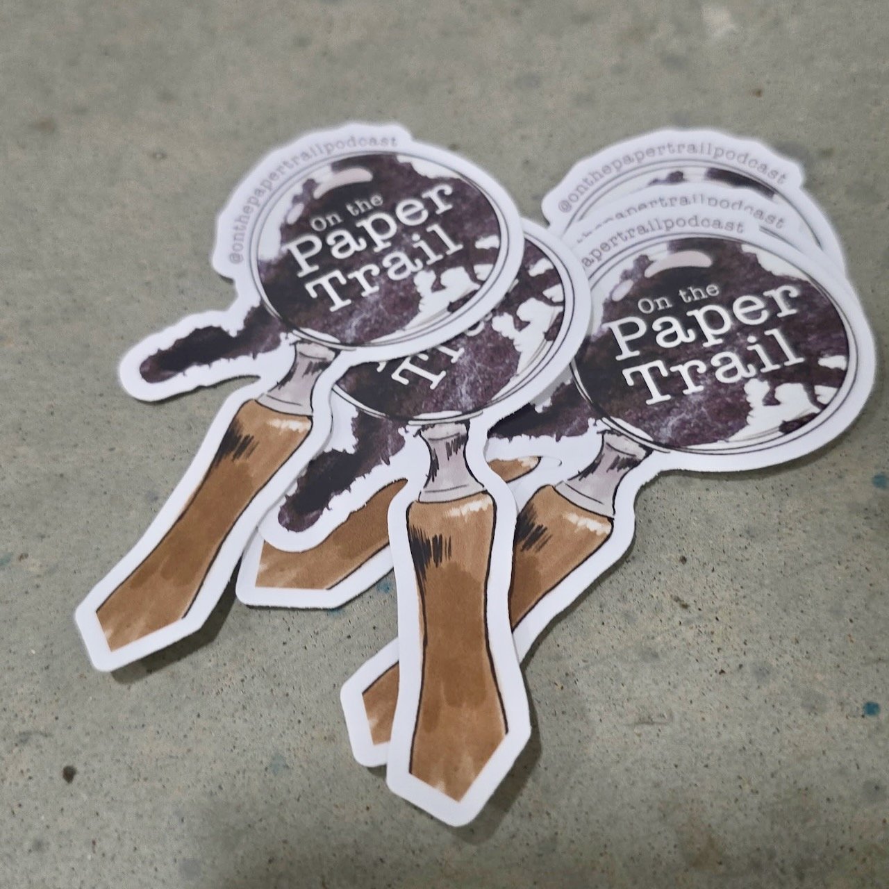 On the Paper Trail Show Stickers