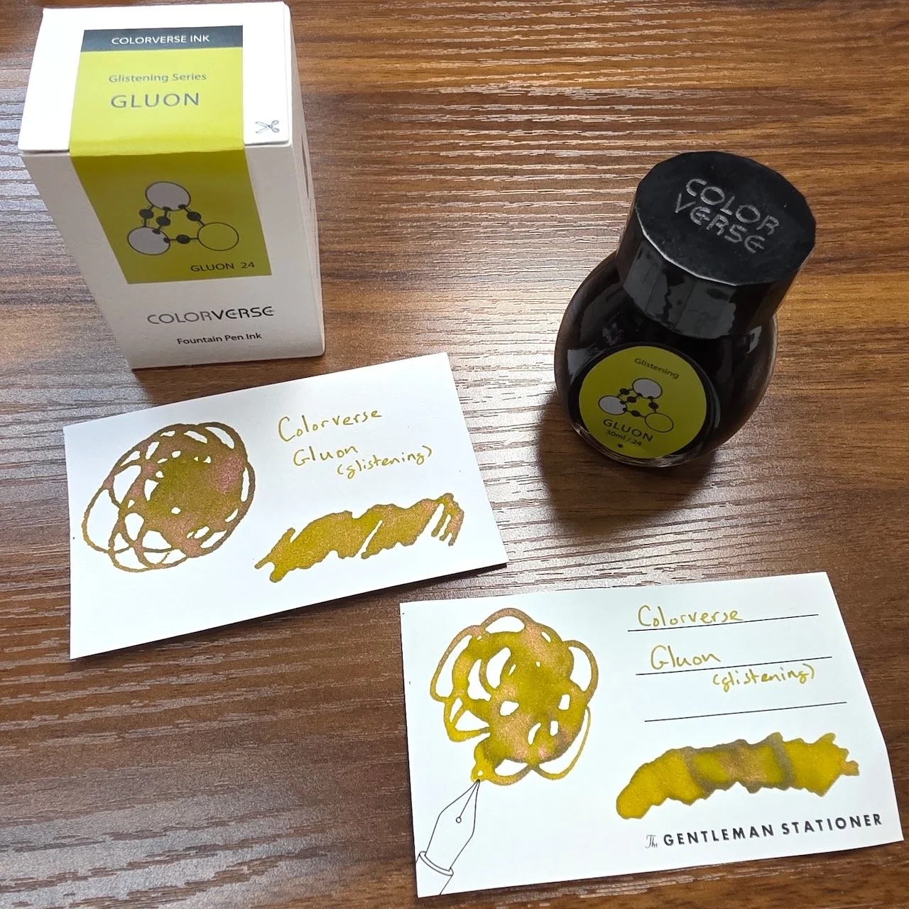 Colorverse Gluon Bottle and Swatch