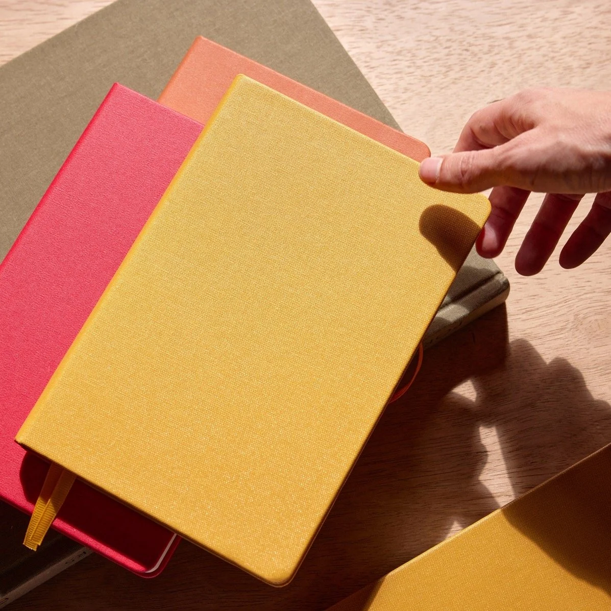 Anecdote Goods Notebooks (Mustard Cover)