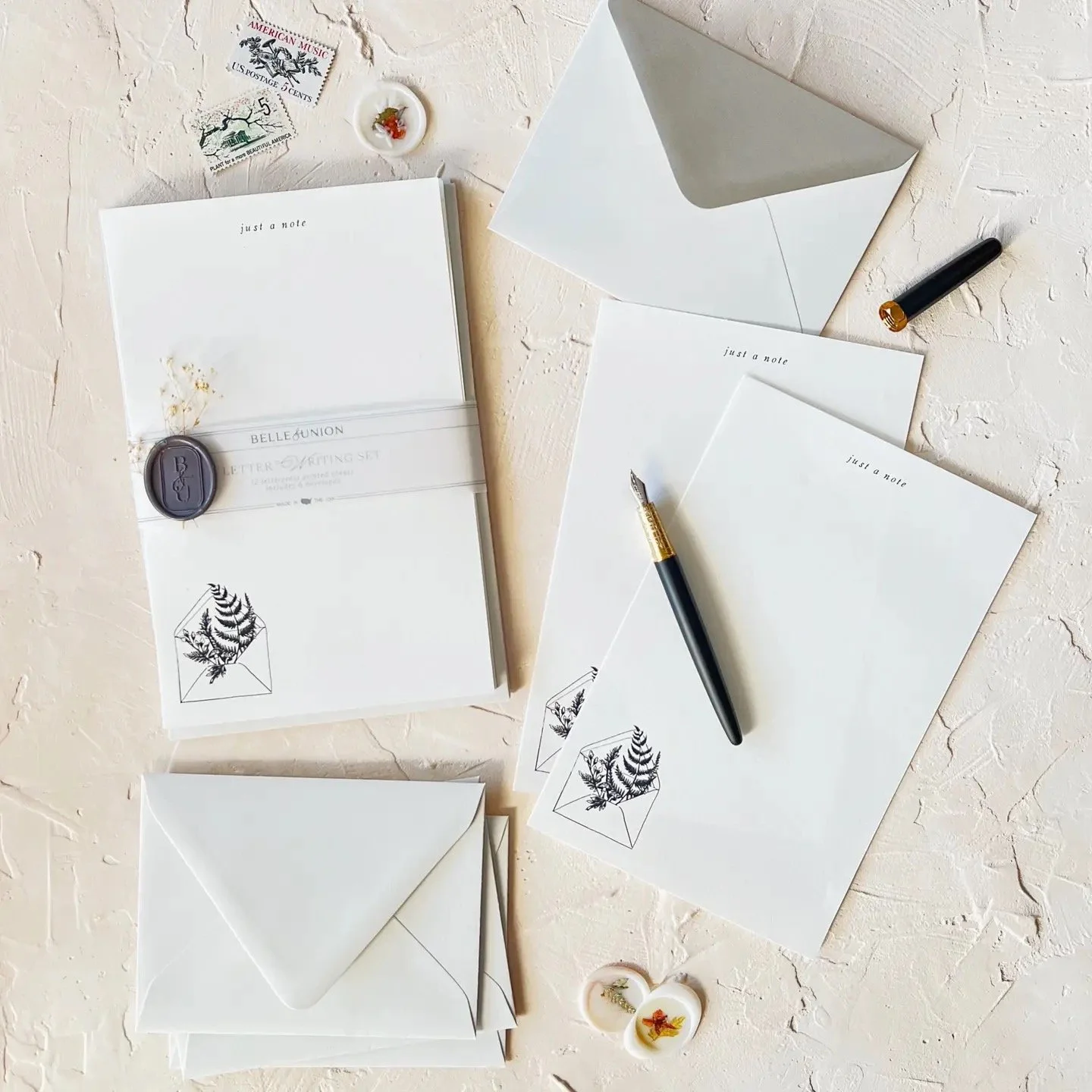 Belle & Union Just a Note Letter Writing Set