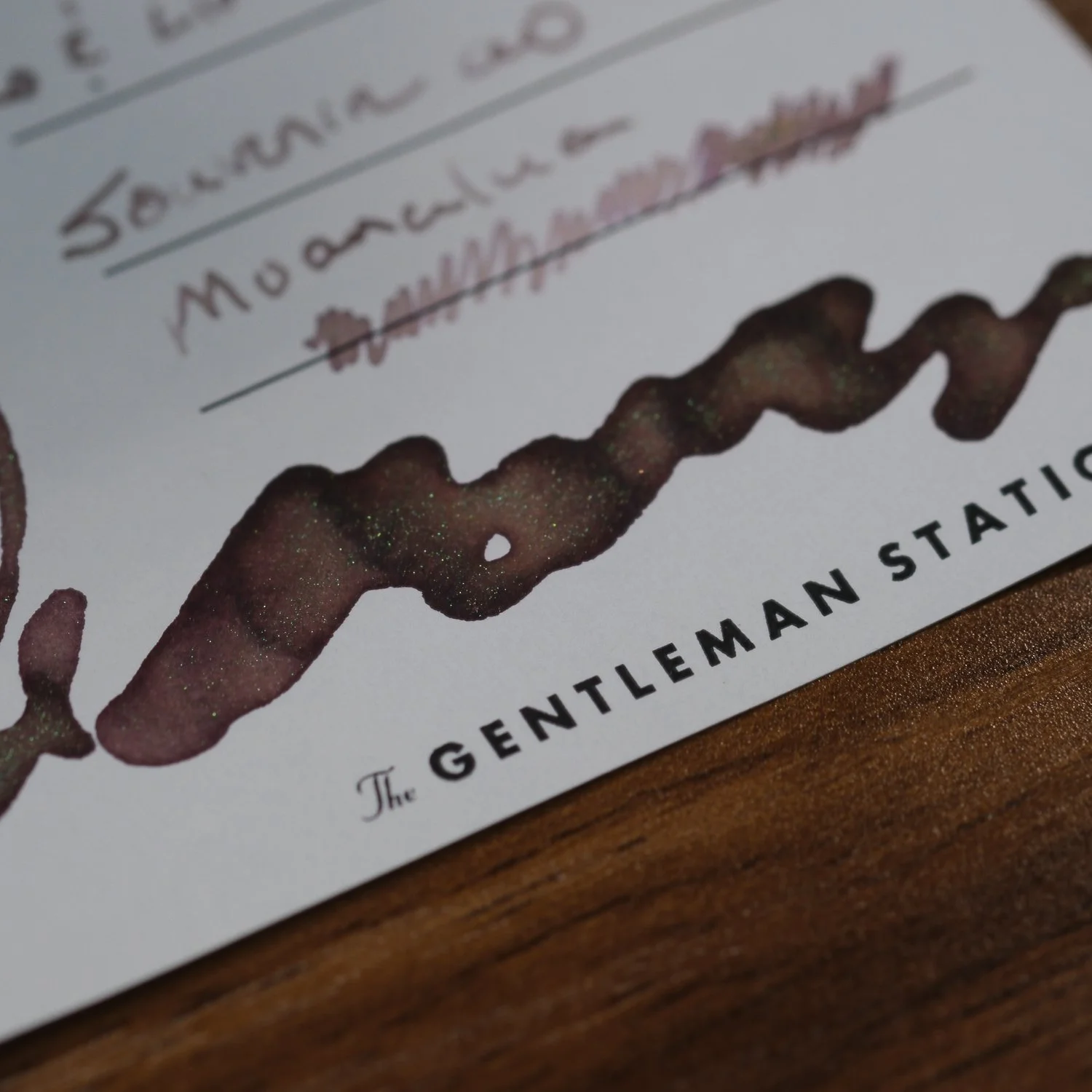 Tono & Lims Souvenir ao Moanalua Ink Swatch