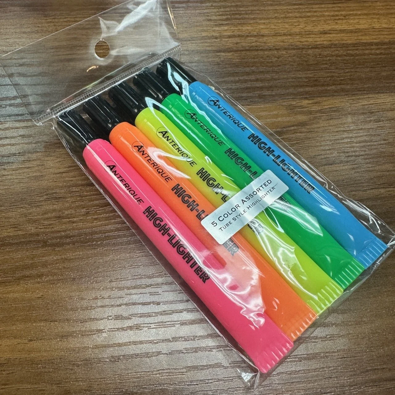 Anterique Highlighters Set of 5 Markers