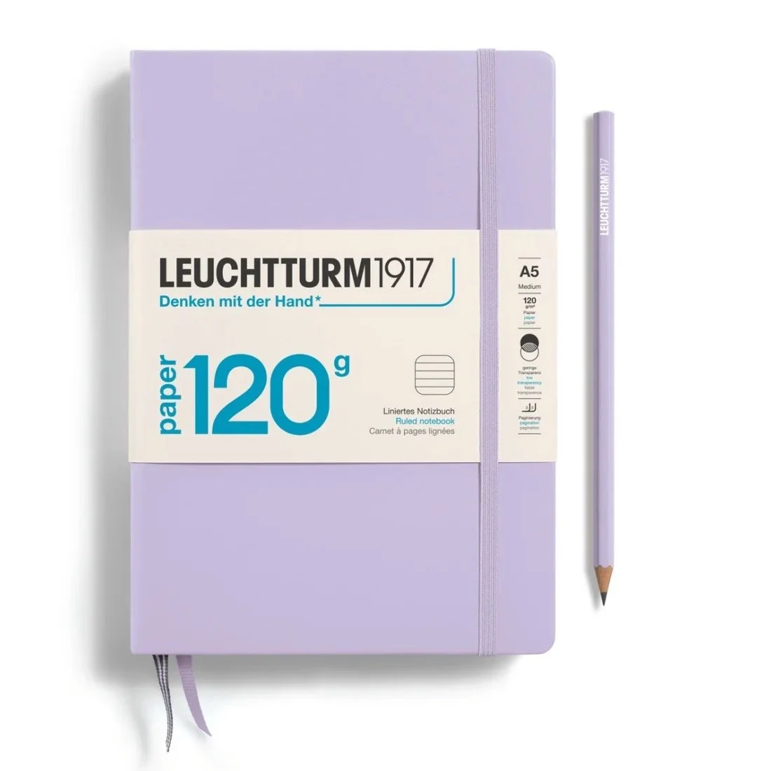 Leuchtturm1917 120g A5 Lilac
