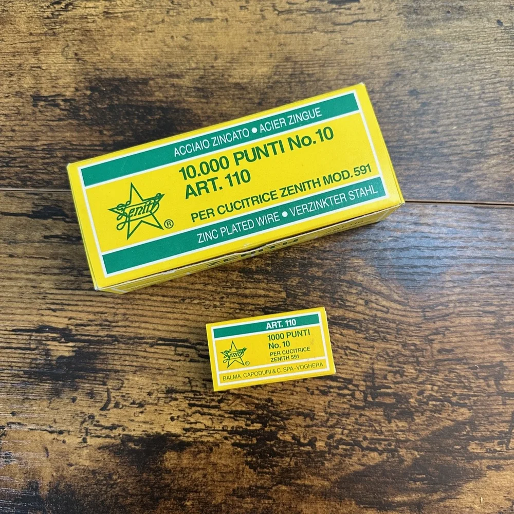 Zenith Staples for Zenith Staplers — The Gentleman Stationer