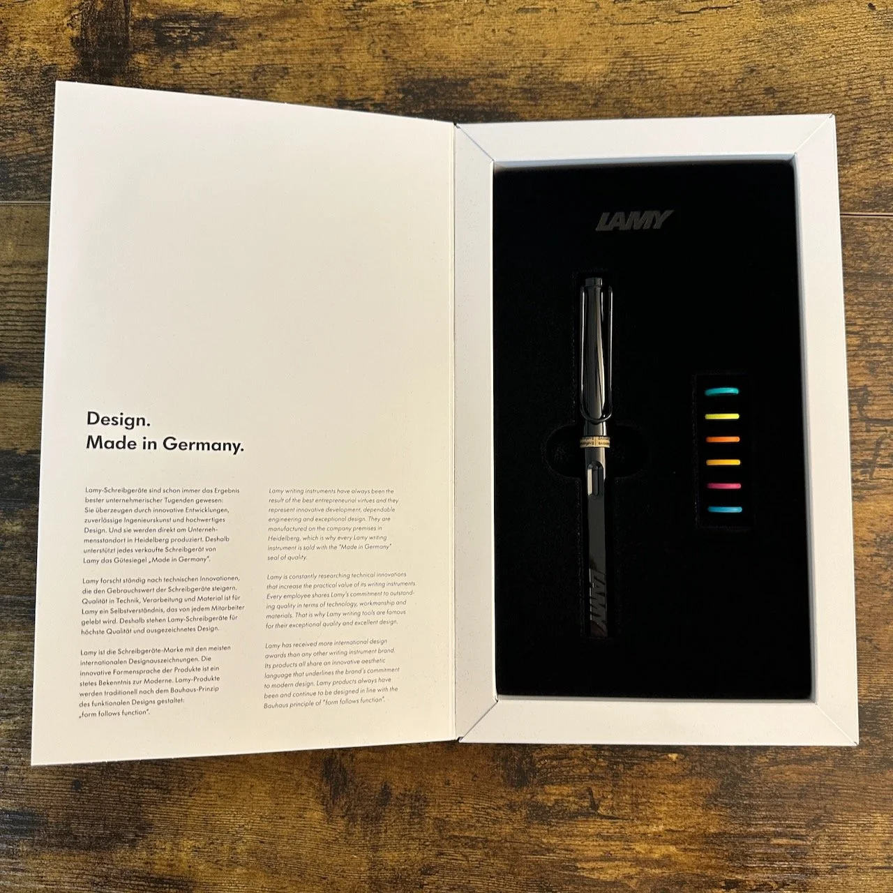 Lamy Safari Multi Fountain Pen All Black