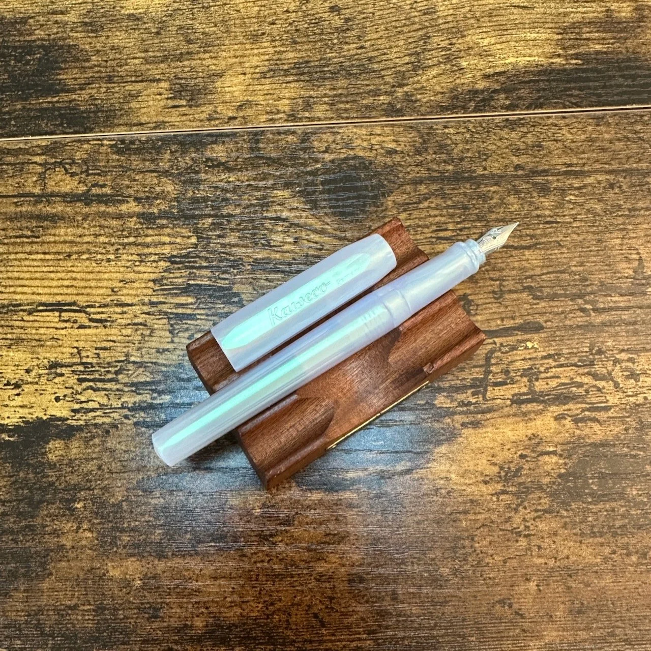 Kaweco Perkeo Iridescent Pearl Uncapped