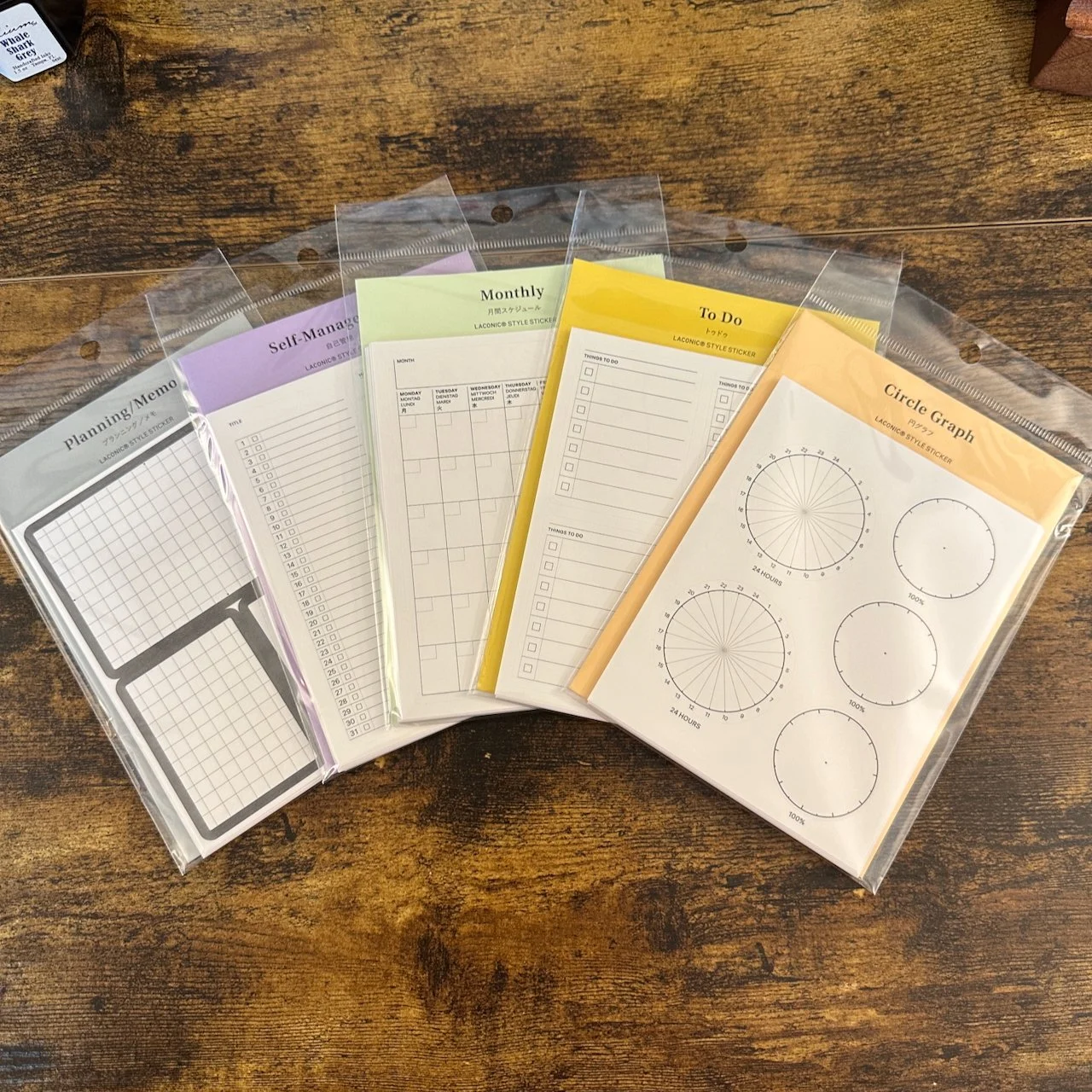 Laconic Style Planner Stickers