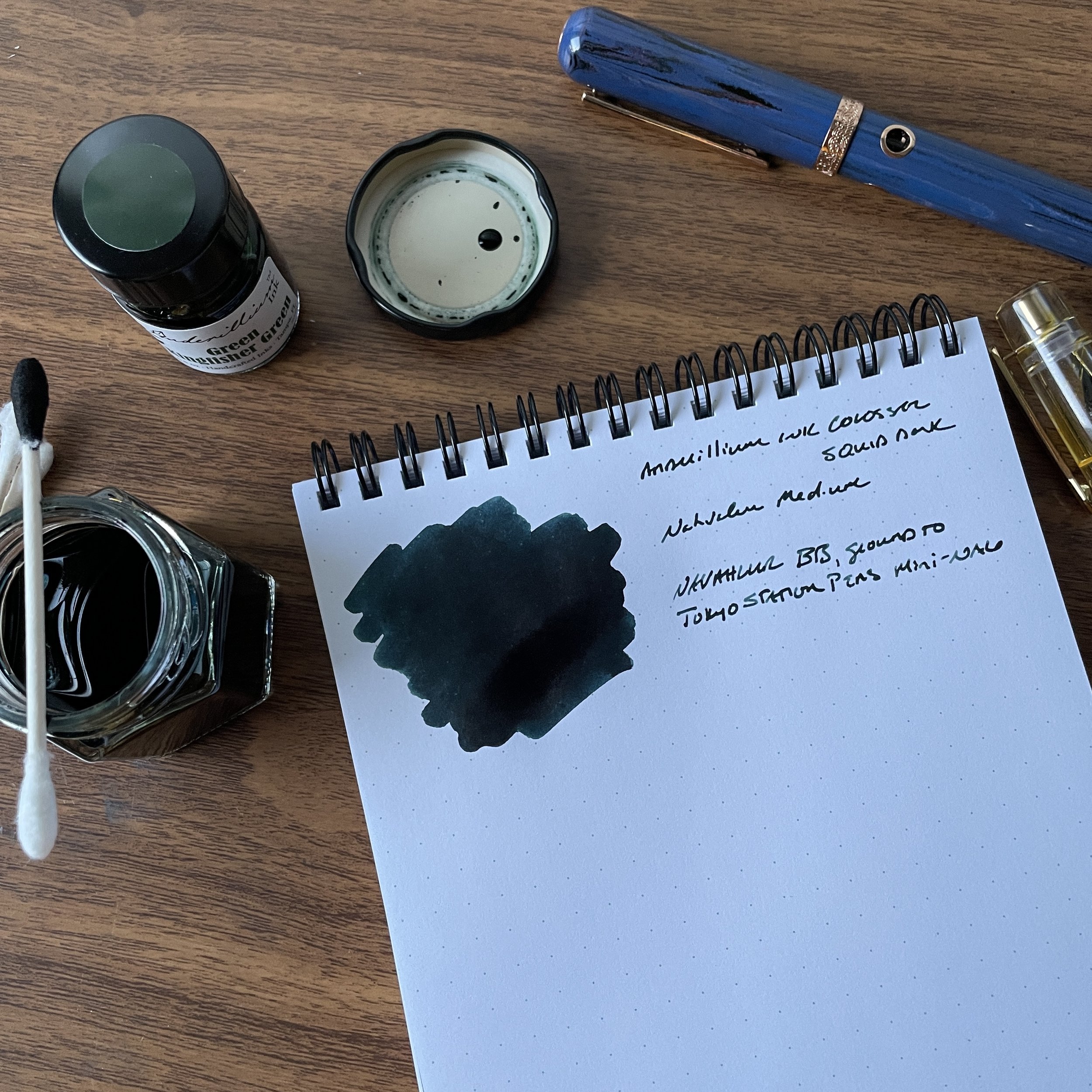 Ink Review: Anderillium Inks Cuttlefish Brown (Cephalopod Series) — The  Gentleman Stationer