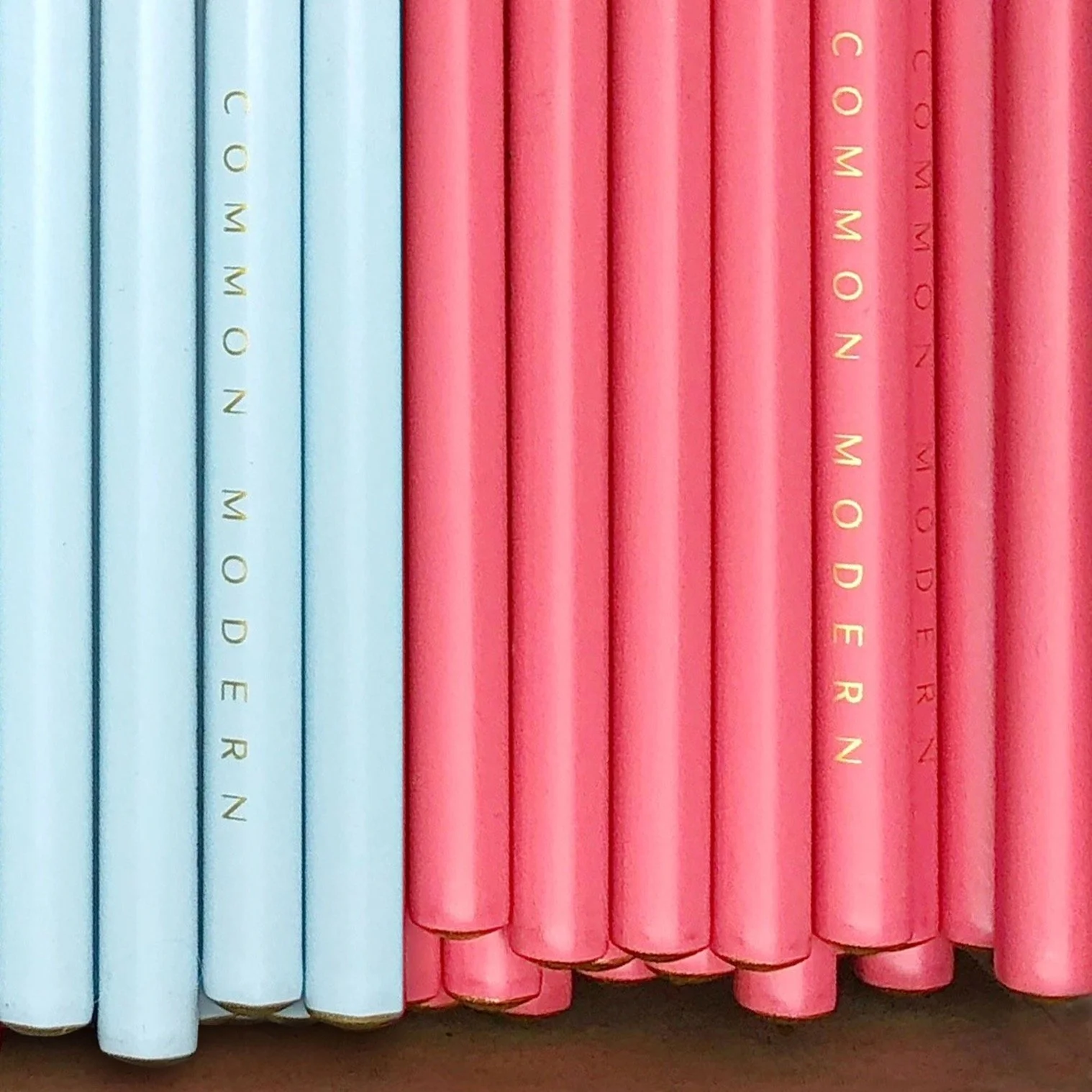 Common Modern La Moitié Pencils HB Dipped Ends