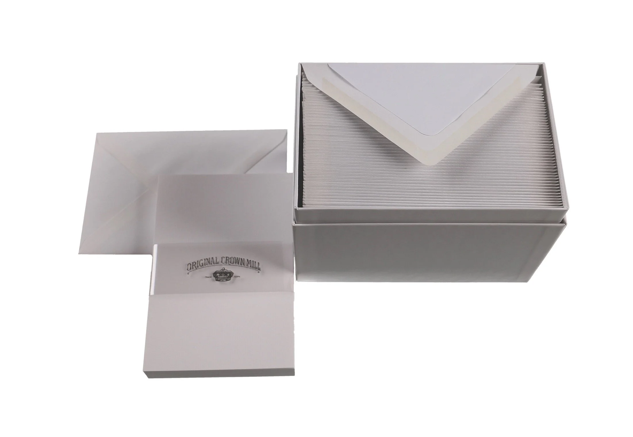 Original Crown Mill Presentation Box Notecards (White)