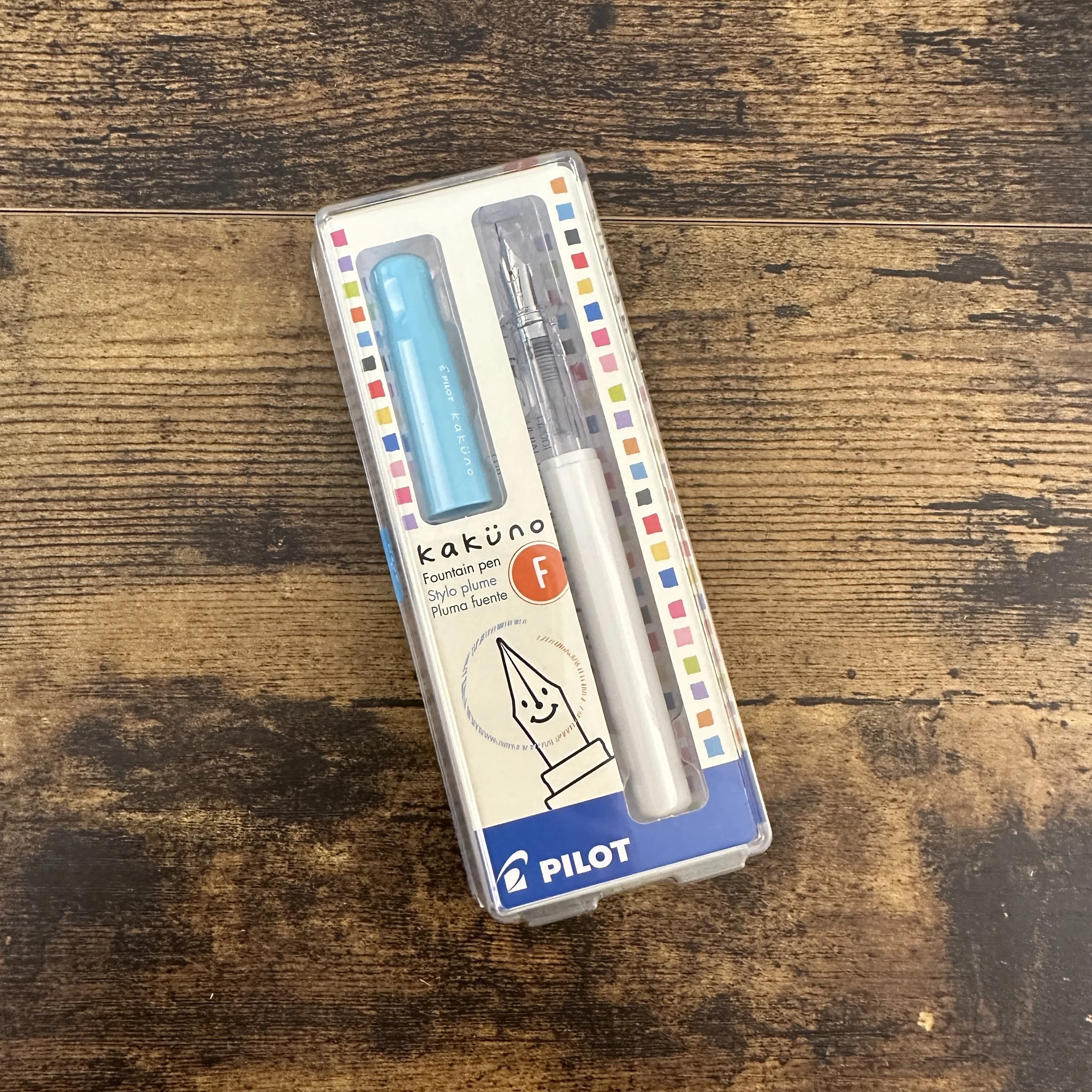 Pilot Kakuno Blue White