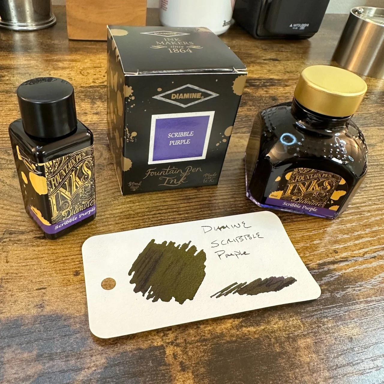 Diamine Scribble Purple