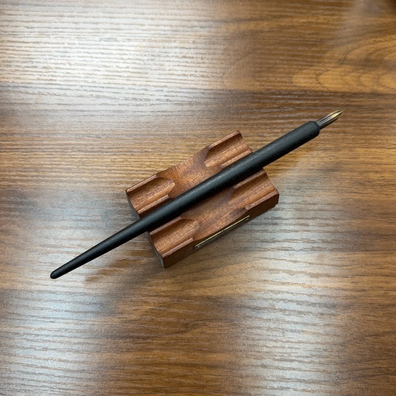 Kakimori Dip Nib Holder Black Urushi